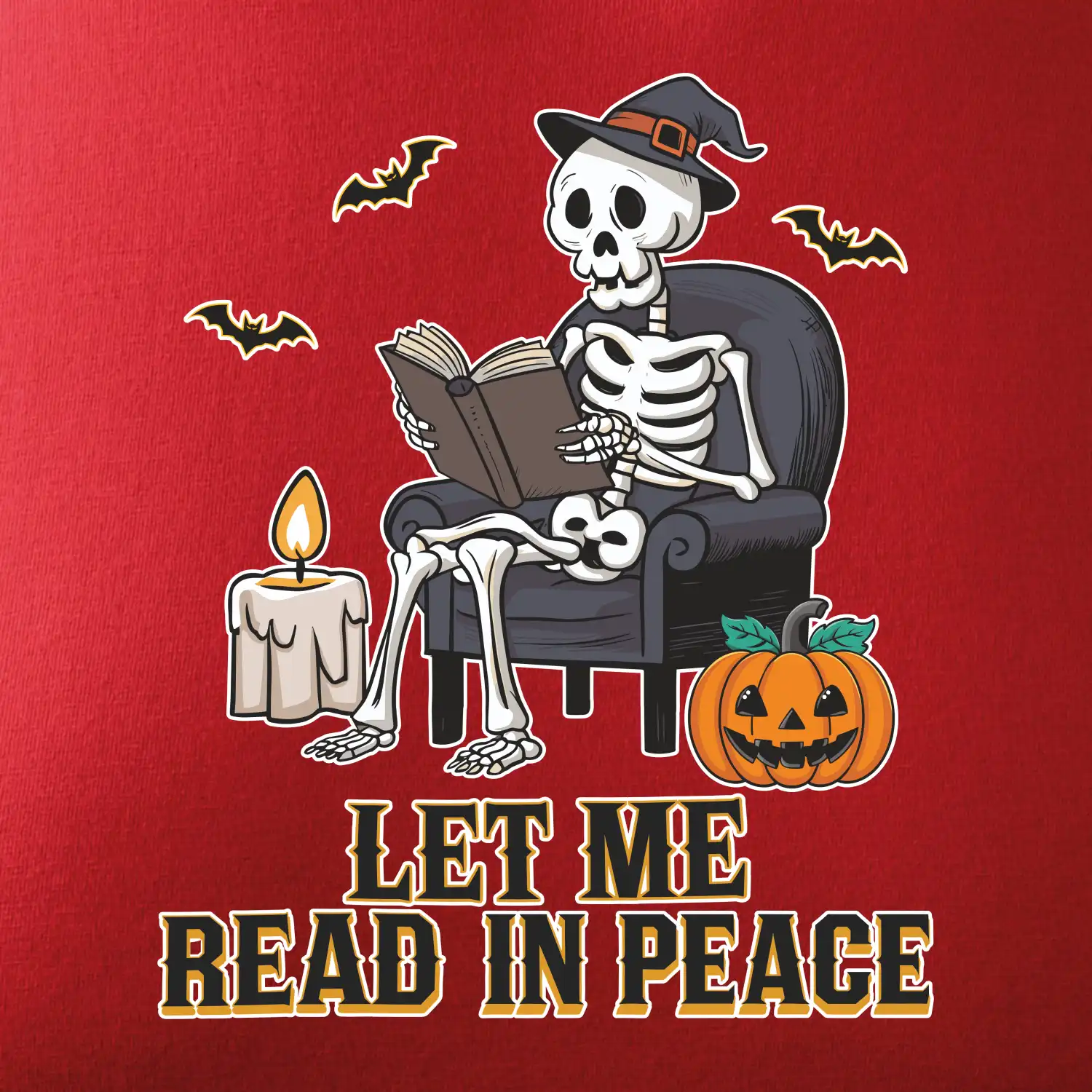 Let me read in peace