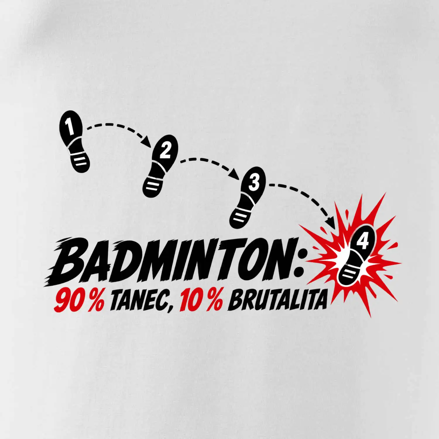 Badminton tanec a brutalita