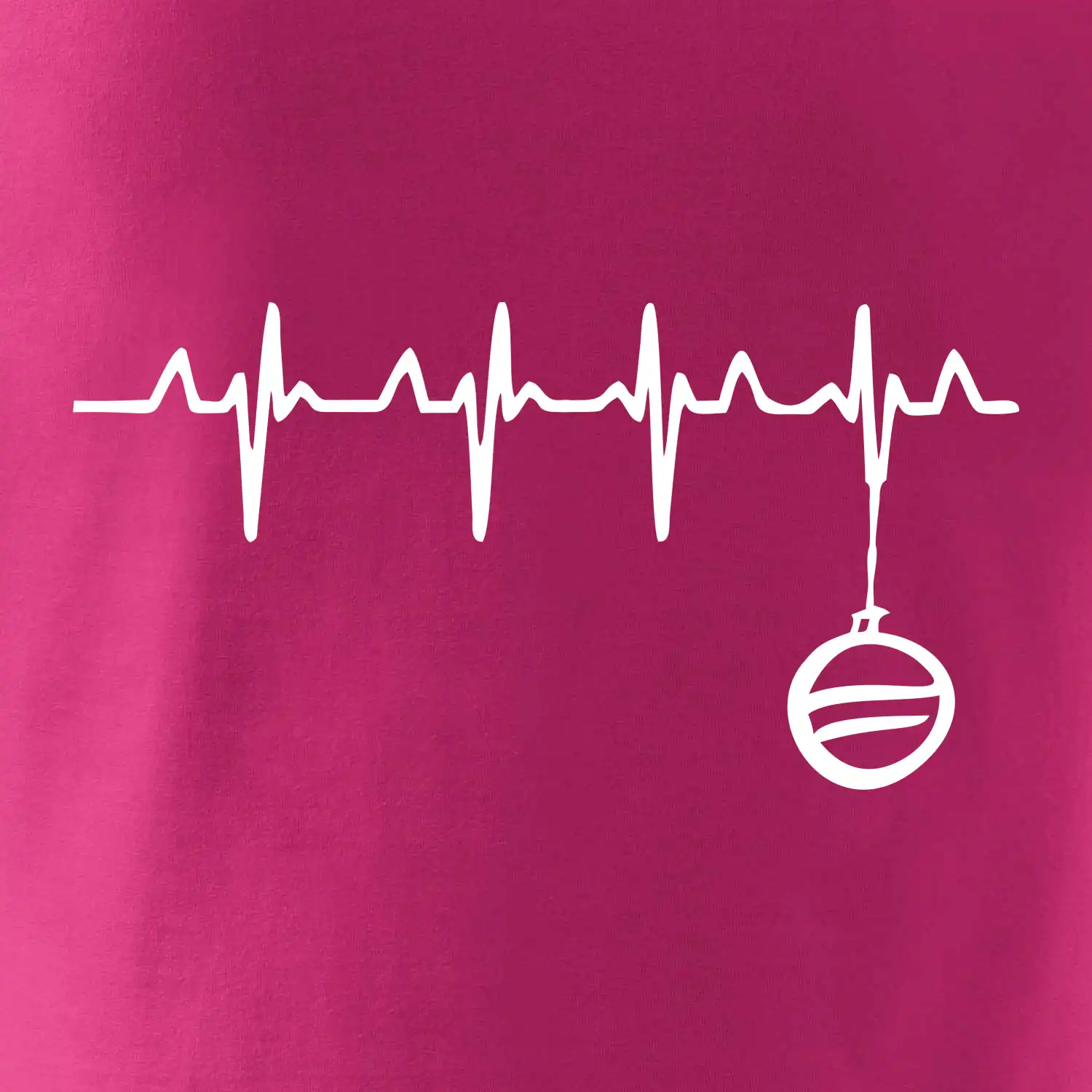 EKG Vánoční ozdoba