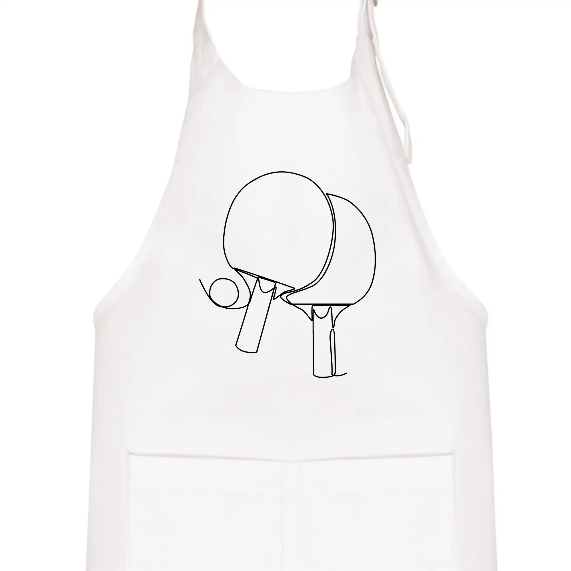 Pálky na stolní tenis jedním tahem