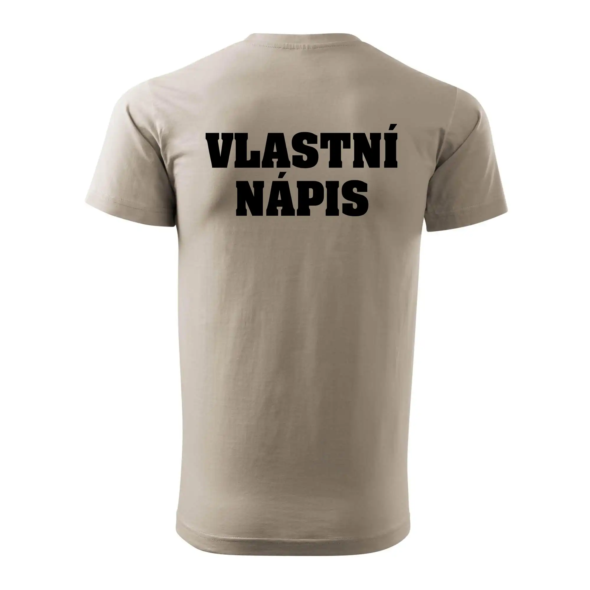 Hvězda života - vlastní nápis vpředu a vzadu