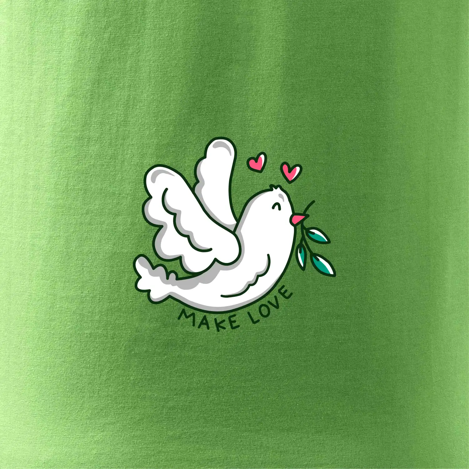 Holubice míru - make love