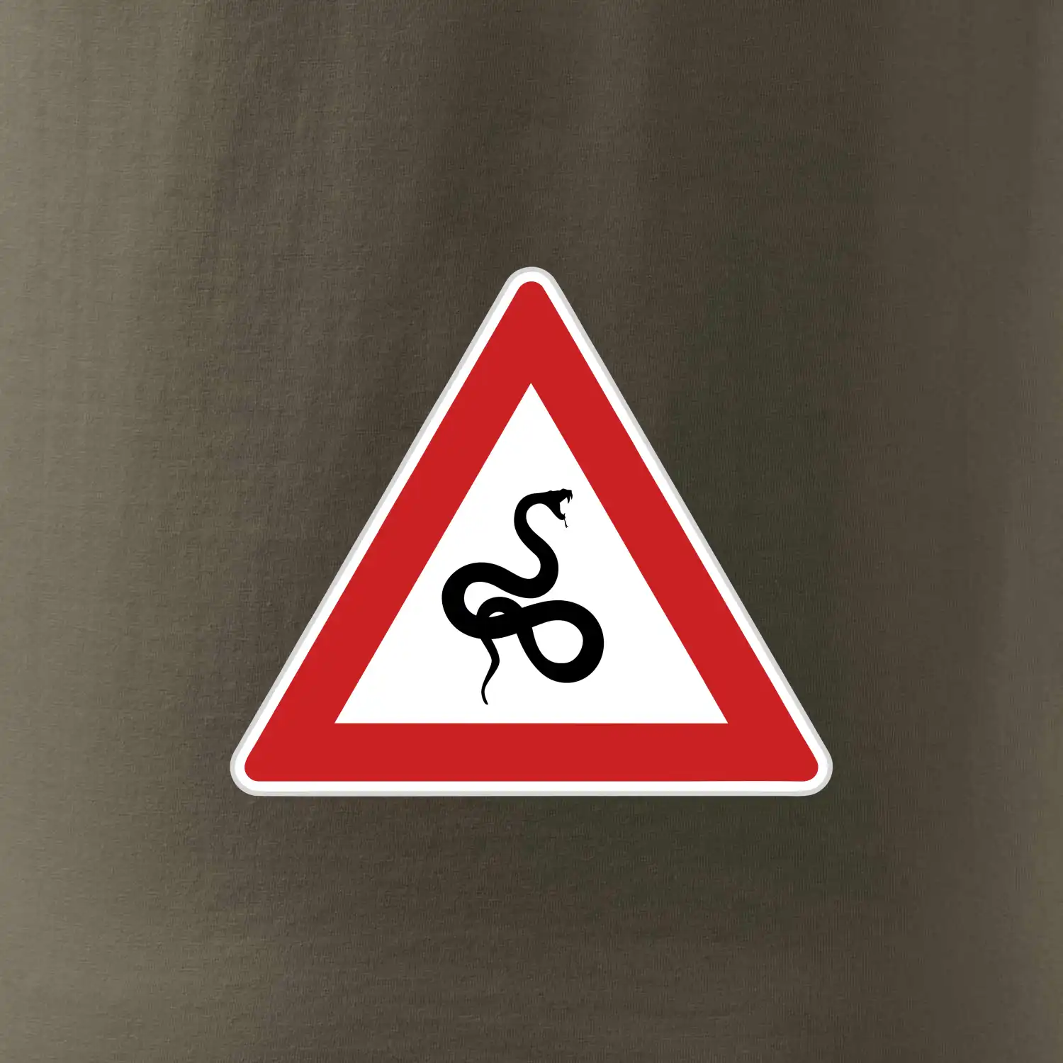 Dopravní značka - Pozor had