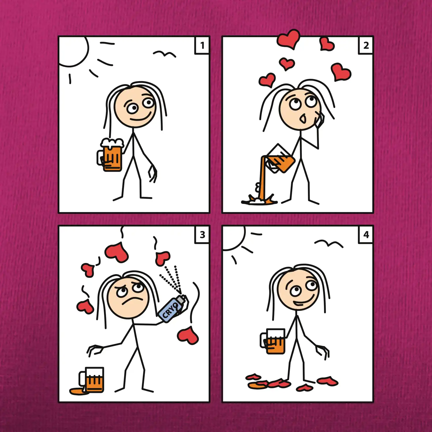 Láska já a pivo (Hana-creative)