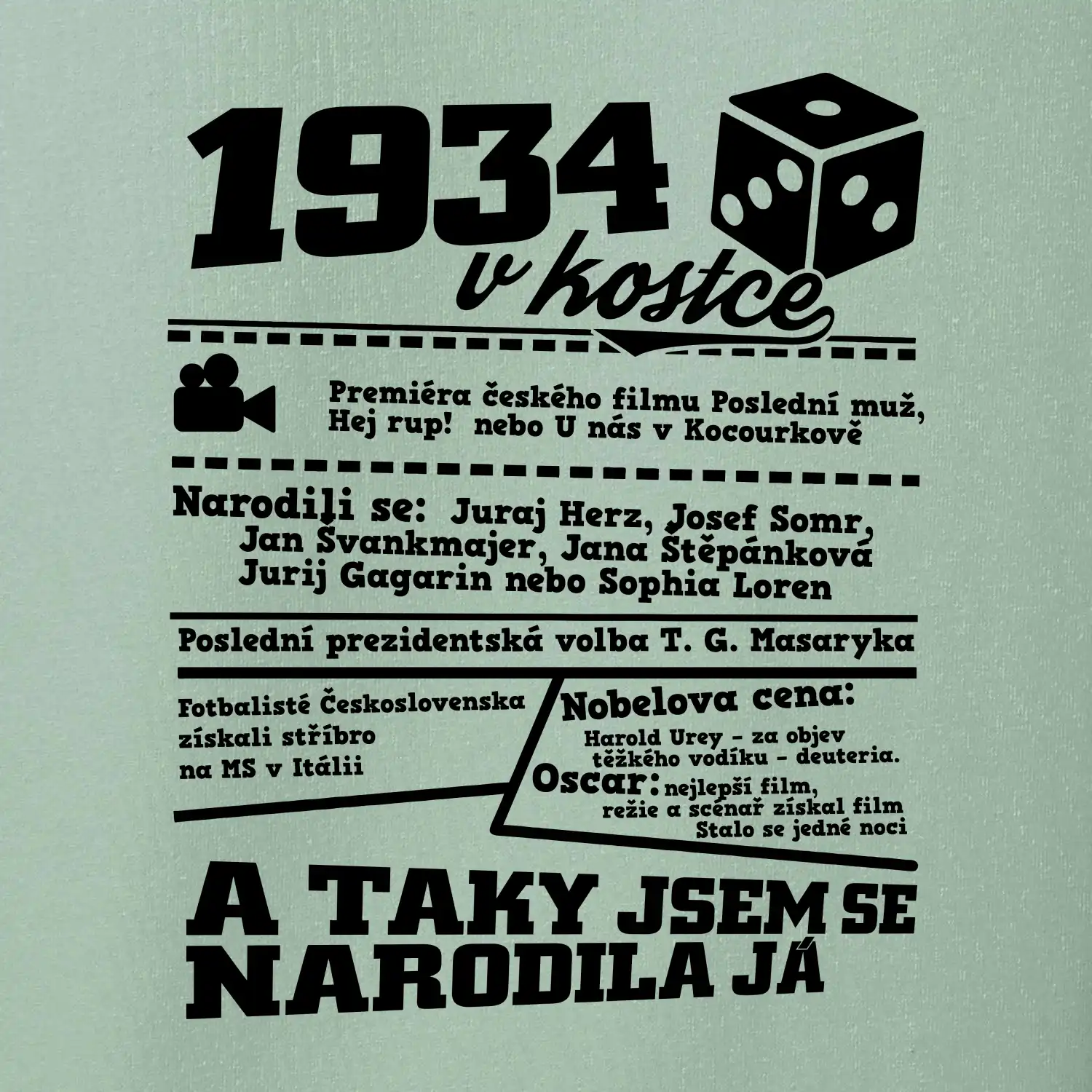 1934 v kostce
