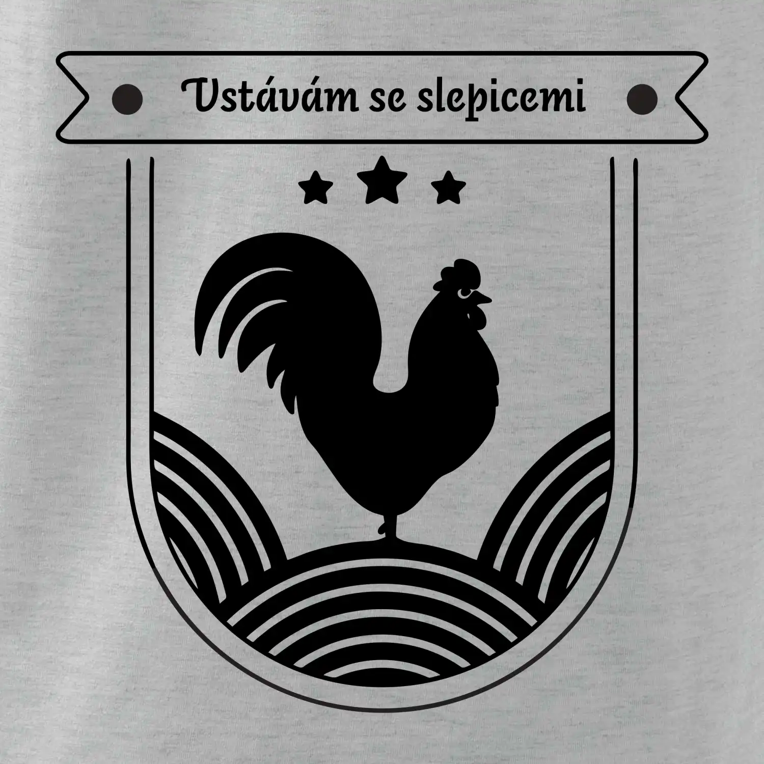 Vstávám se slepicemi