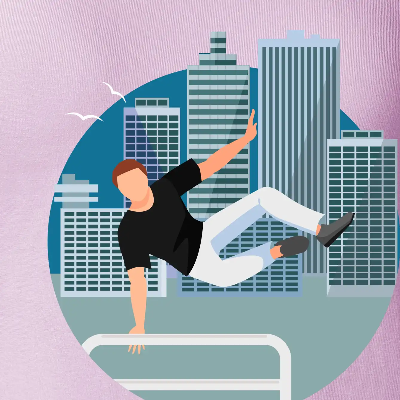 Parkour ve městě