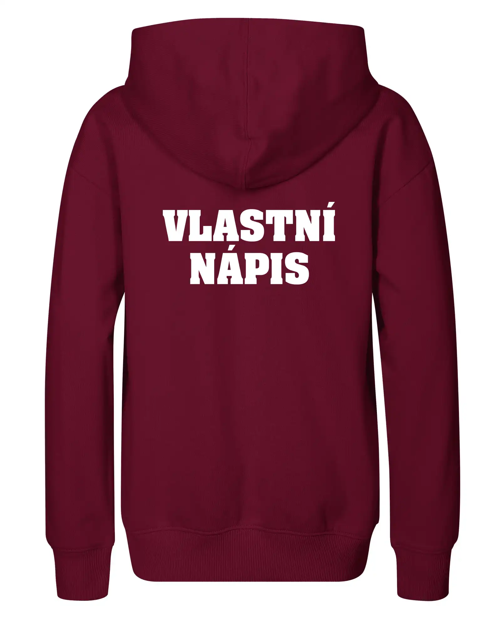 Hvězda života - vlastní nápis vpředu a vzadu