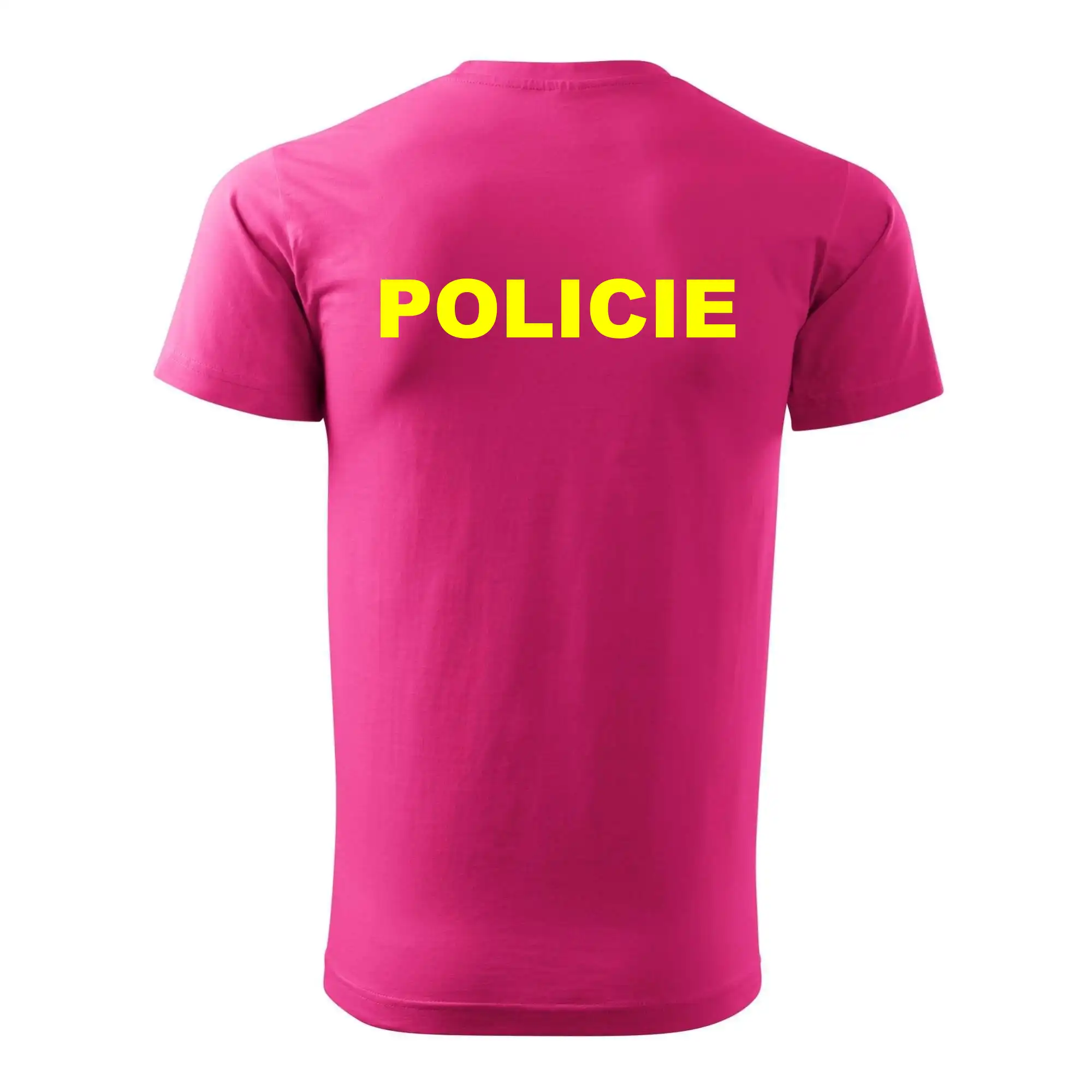 Policie Nápis žlutý