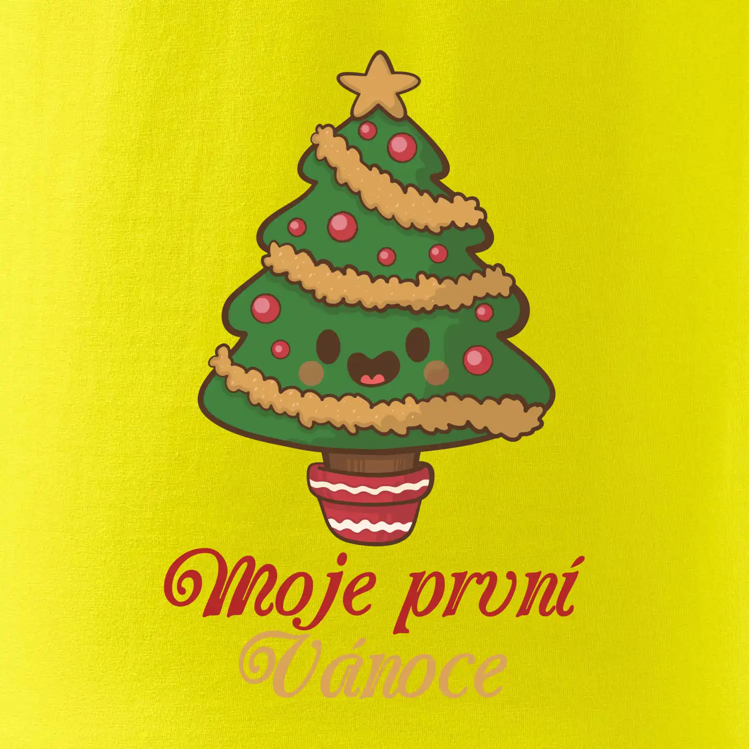 Moje první Vánoce stromek