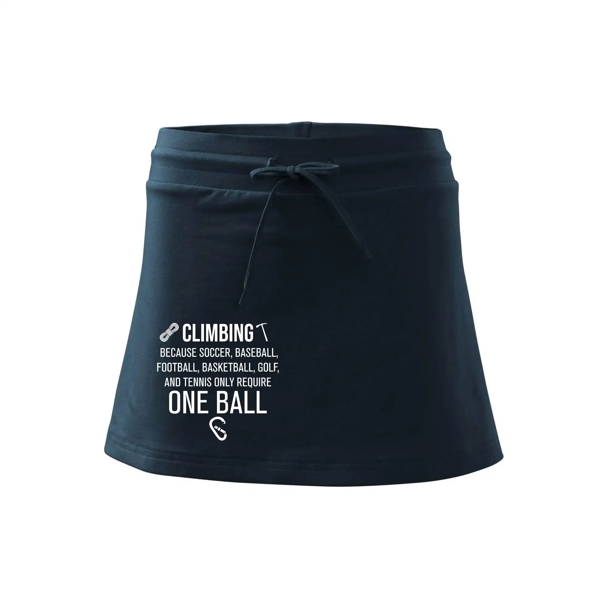 Climbing beacause one ball