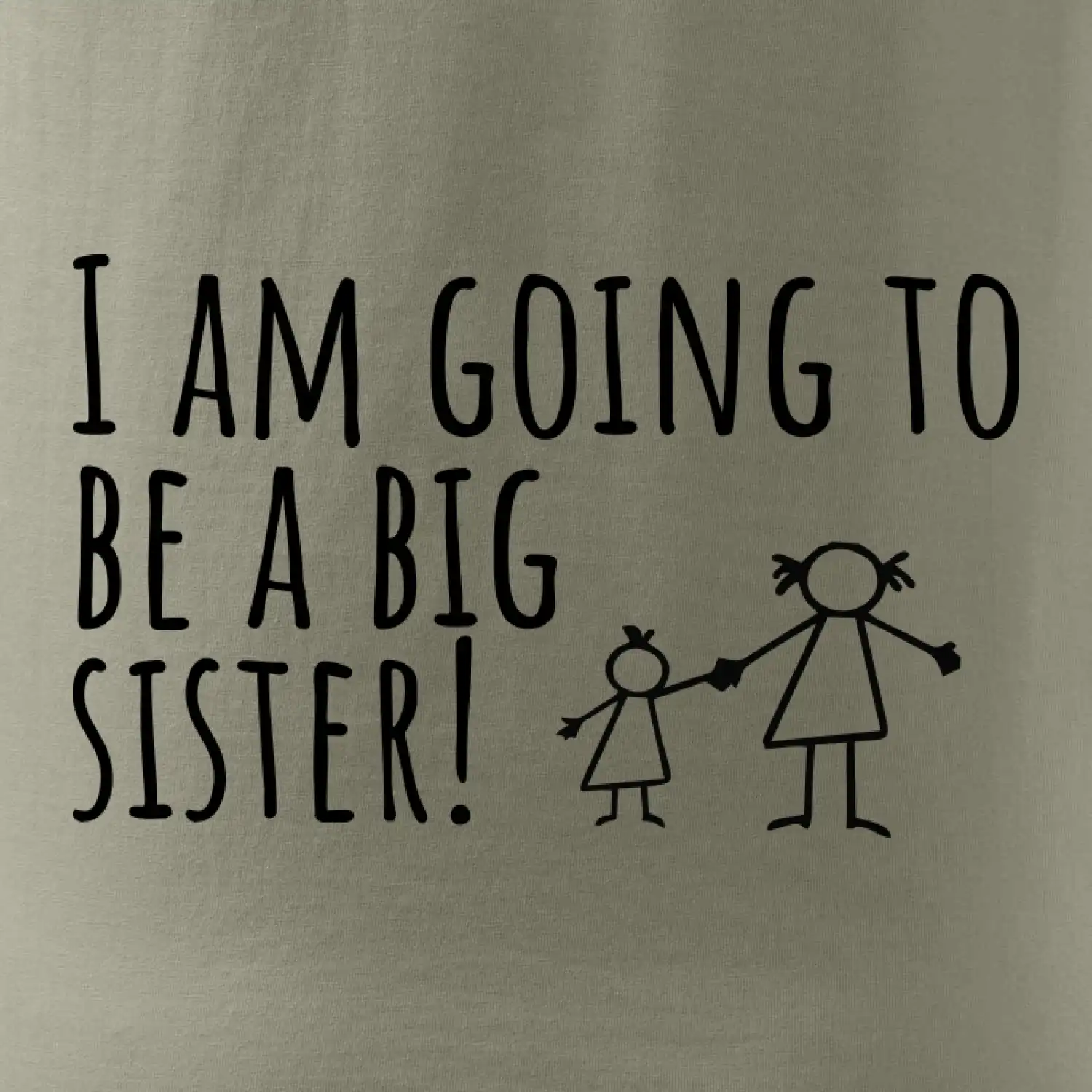 I am going to be a big sister!