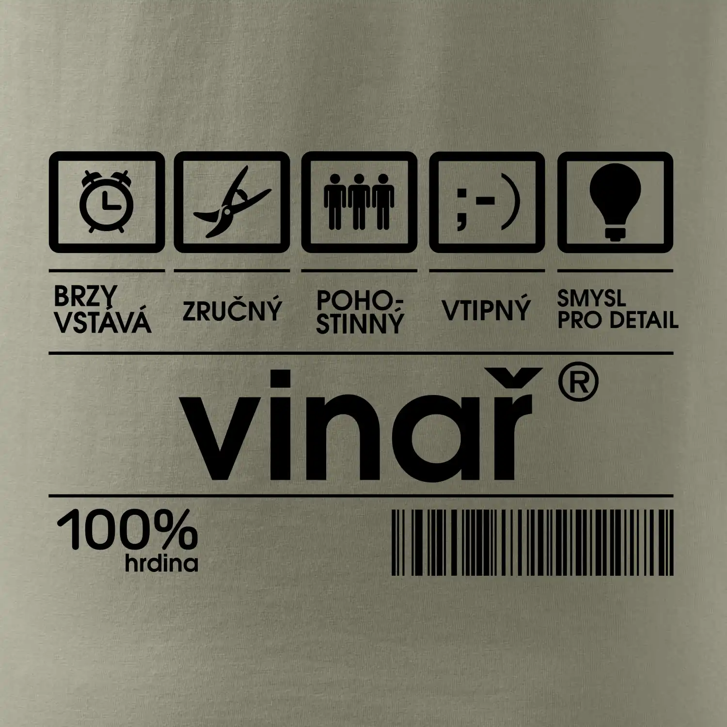 Čárový kód vinař