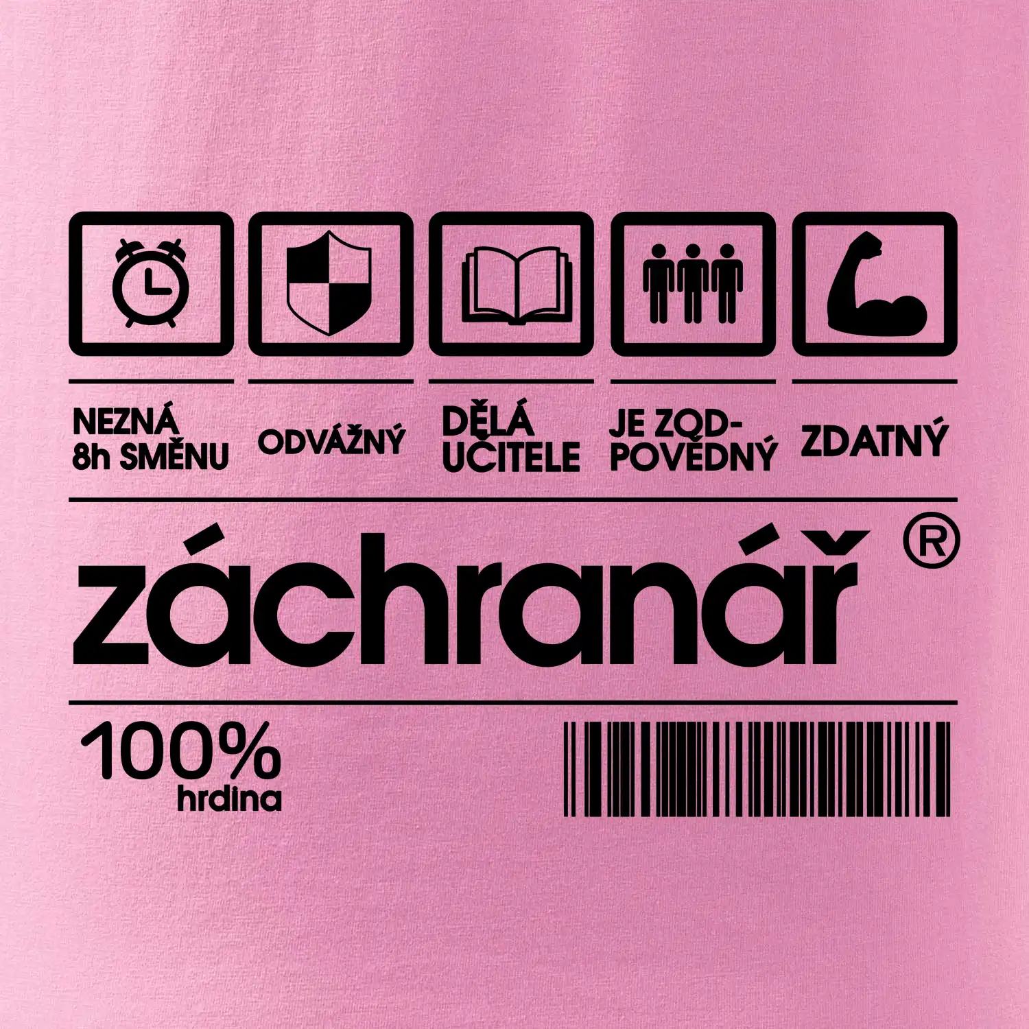 Čárový kód záchranář