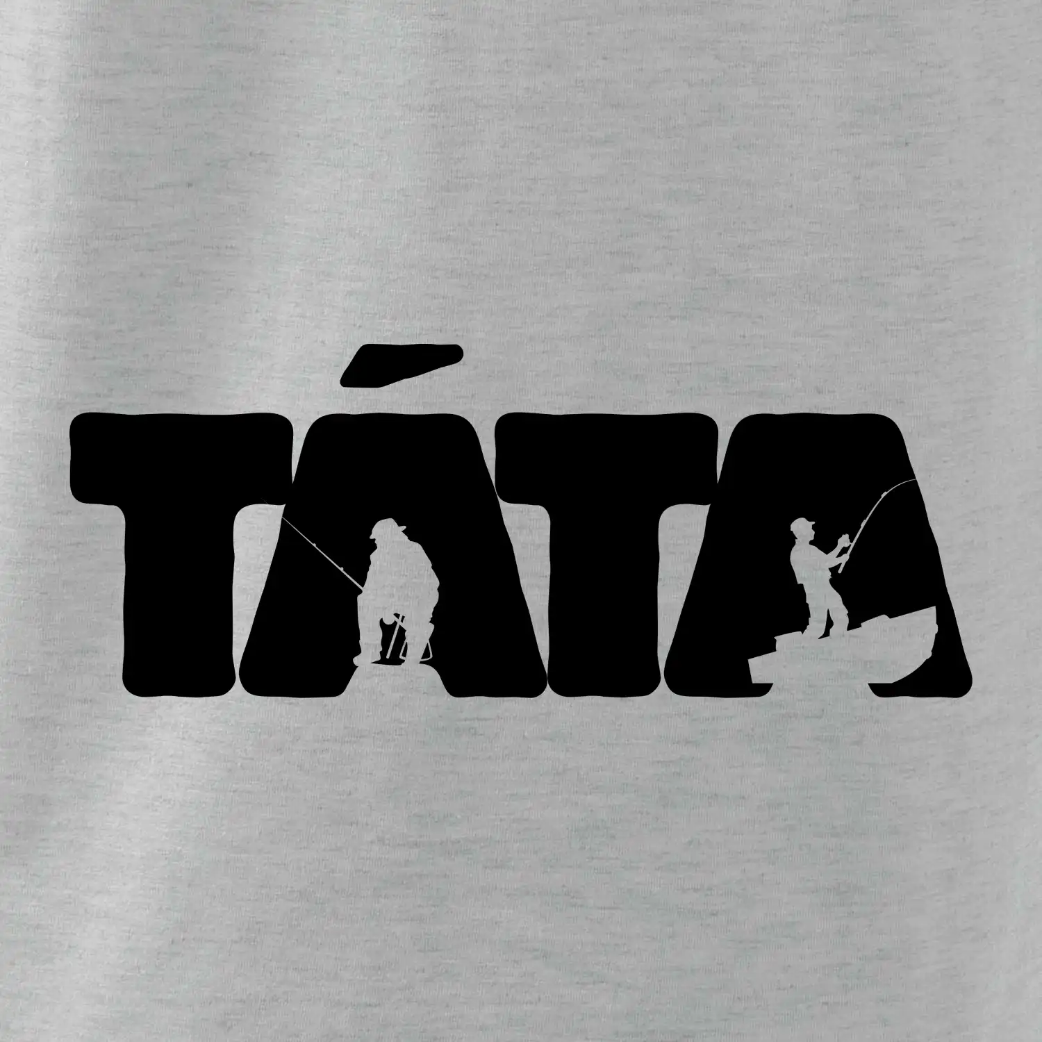 Táta nápis - rybář