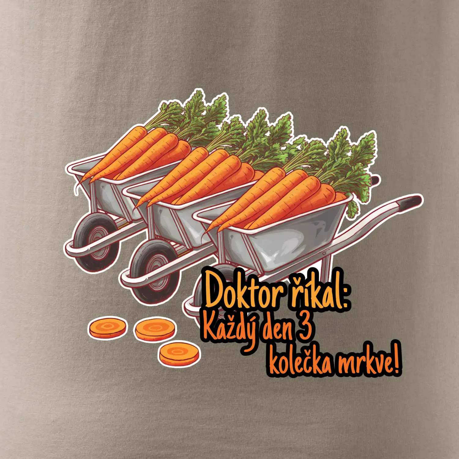 Doktor říkal - 3 kolečka mrkve