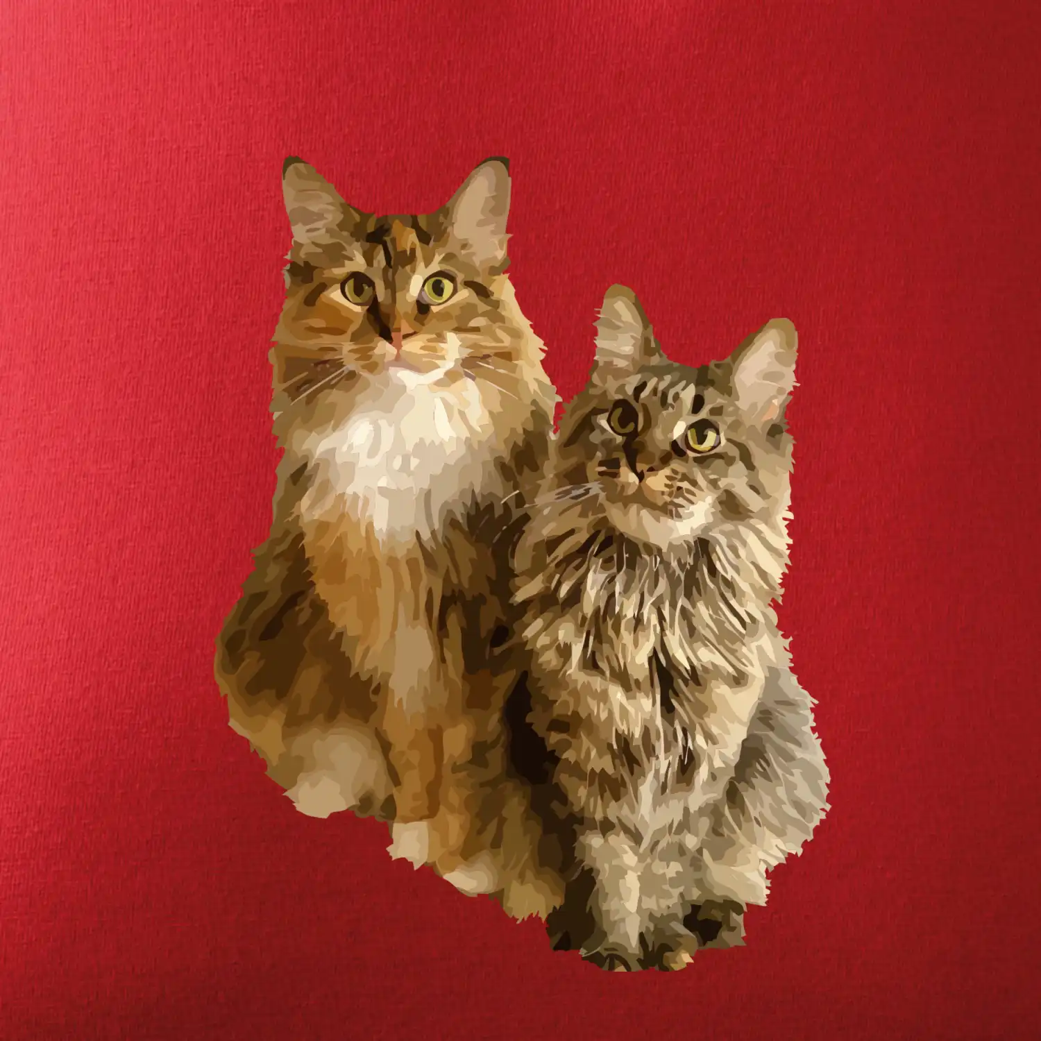 Kočky vectorizované  (Moňas)