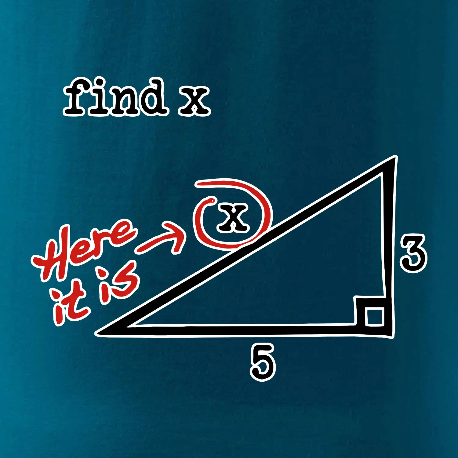 Find X - geometrie