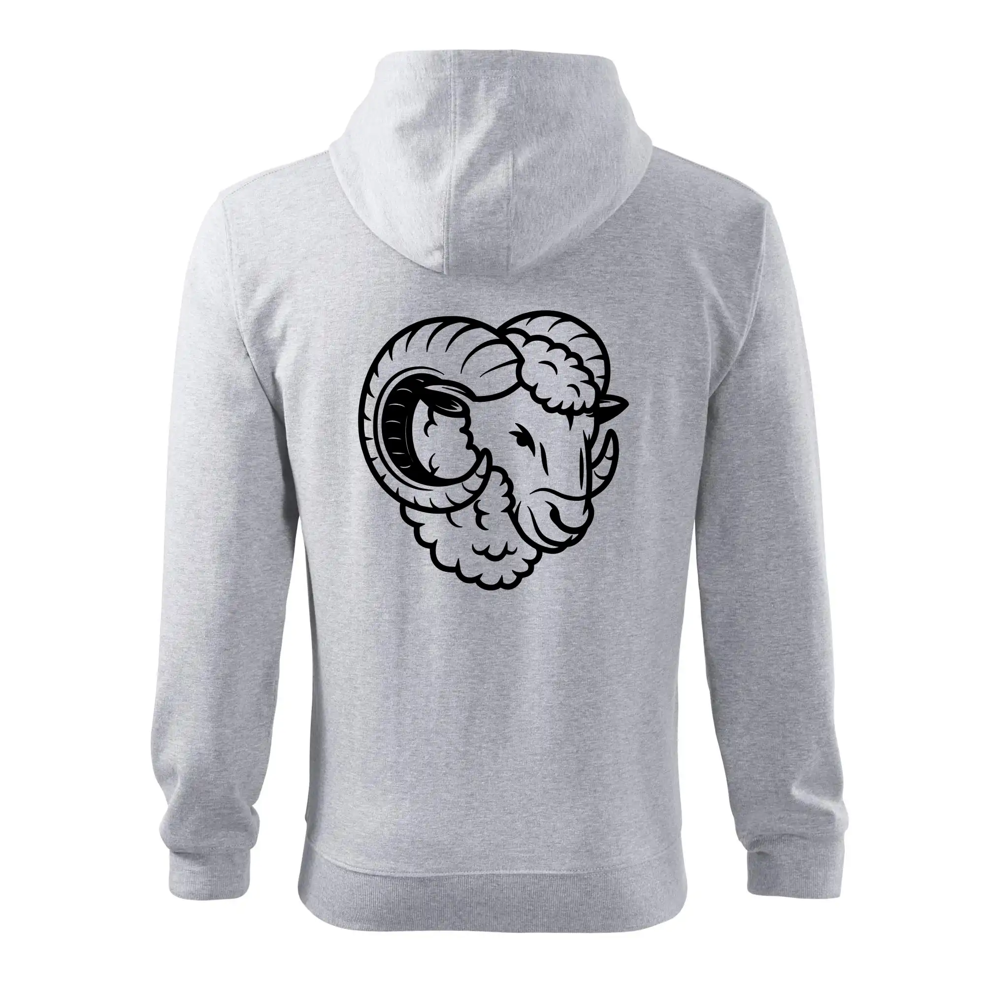 Černá Hlava berana obrys