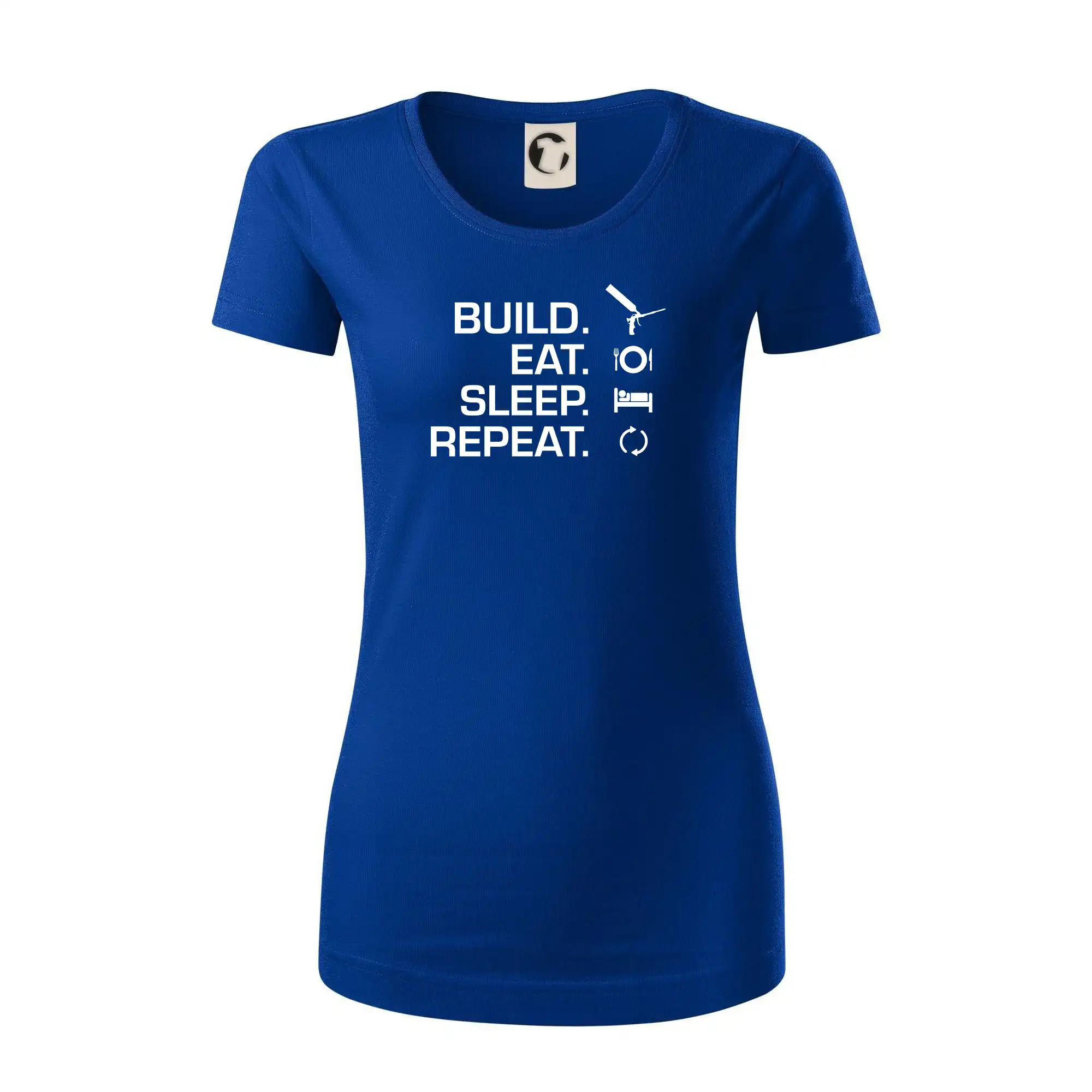 Build eat sleep repeat - montážní pěna