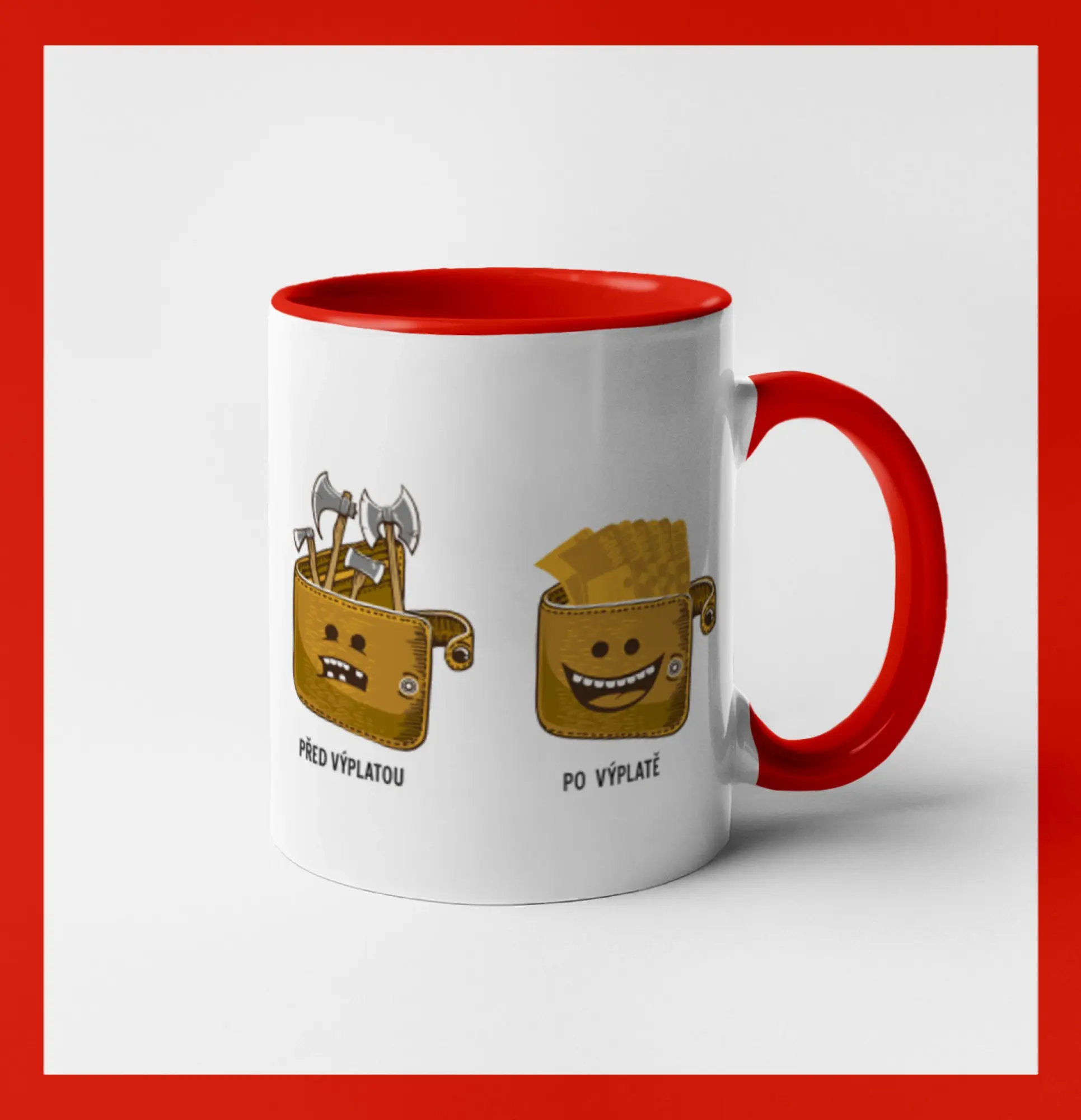 Před výplatou po výplatě  (Pecka design)