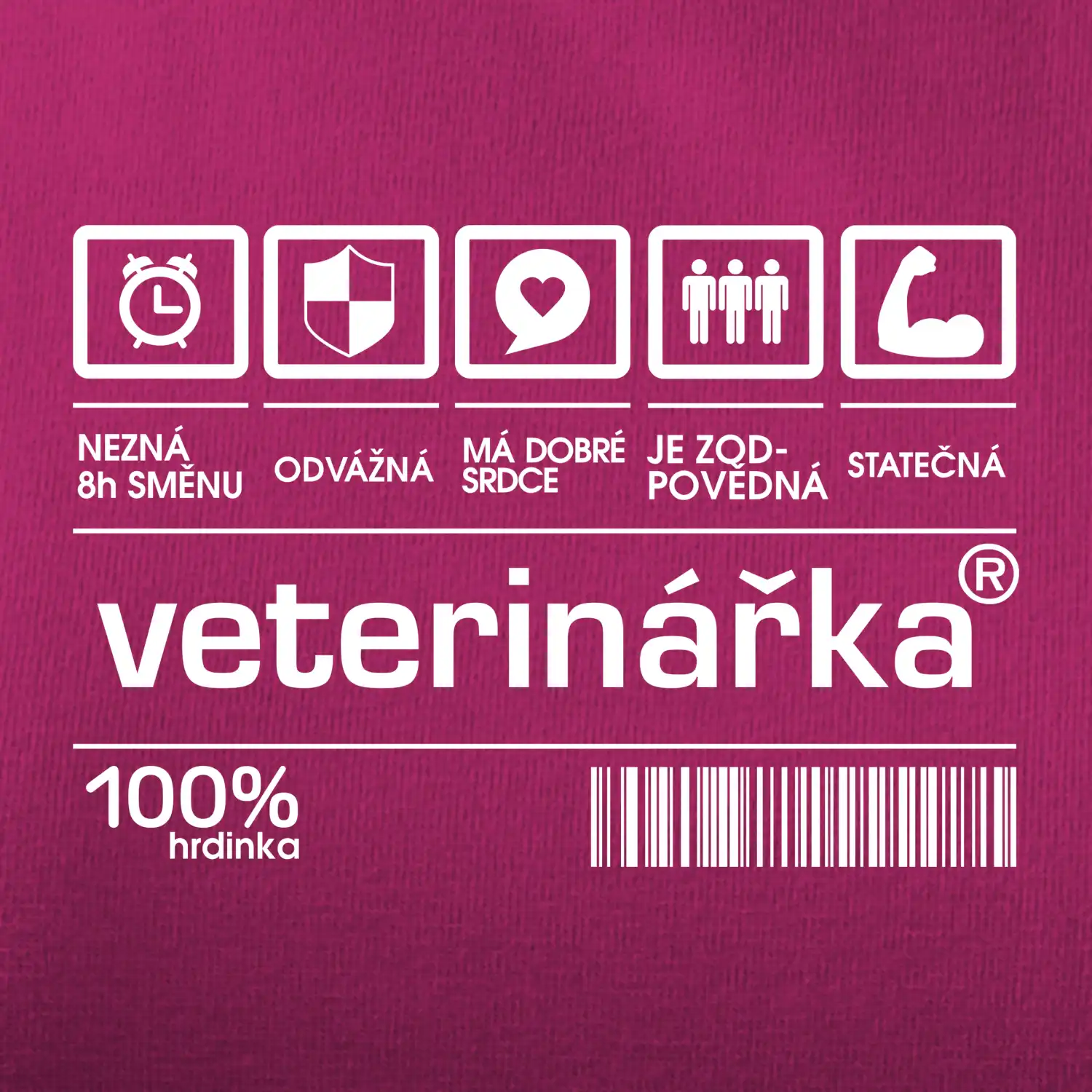 Čárový kód - Veterinářka