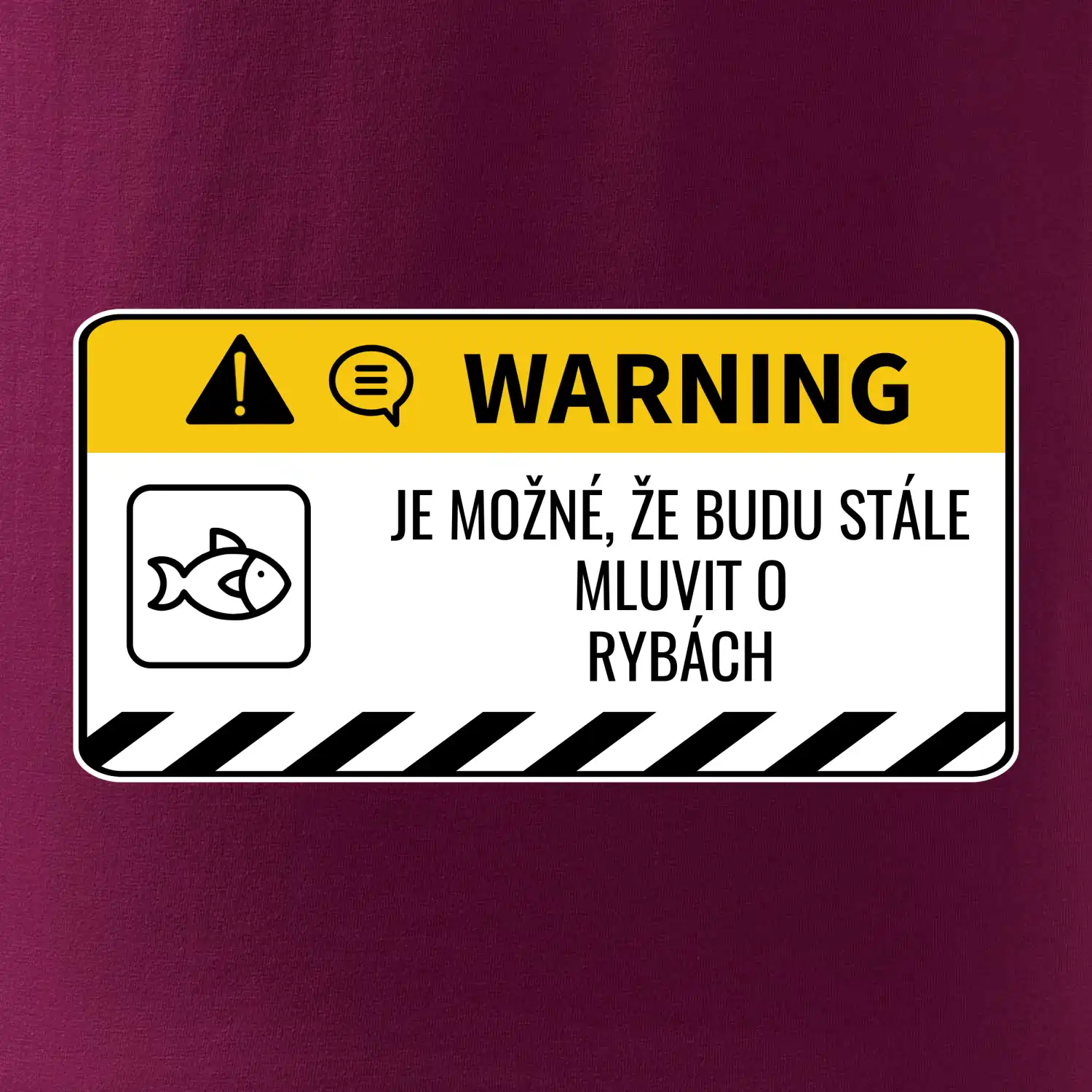 Warning mluvení - Ryby
