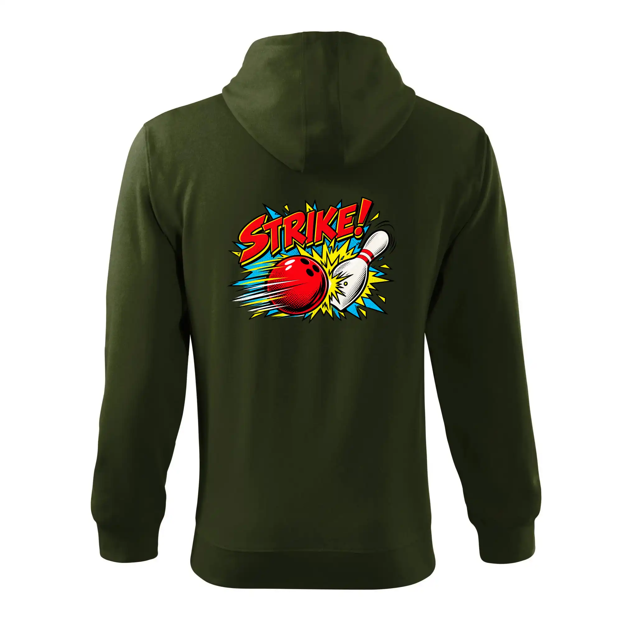 Strike komiksový bowlingový náraz