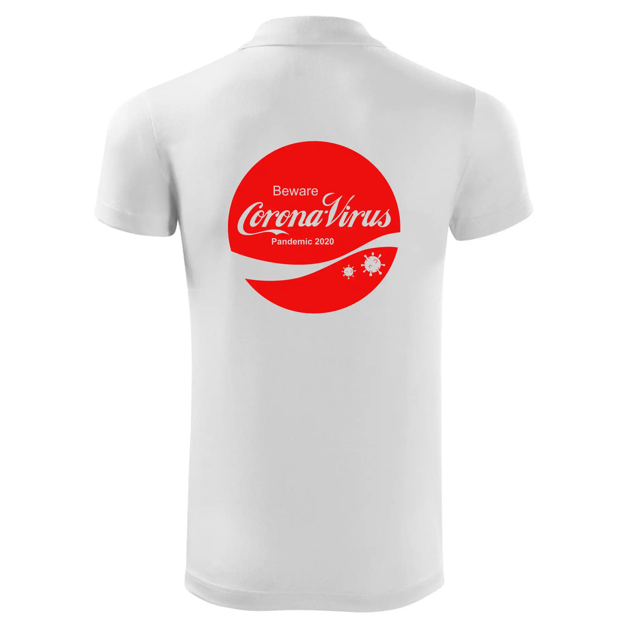 Corona virus pandemic logo