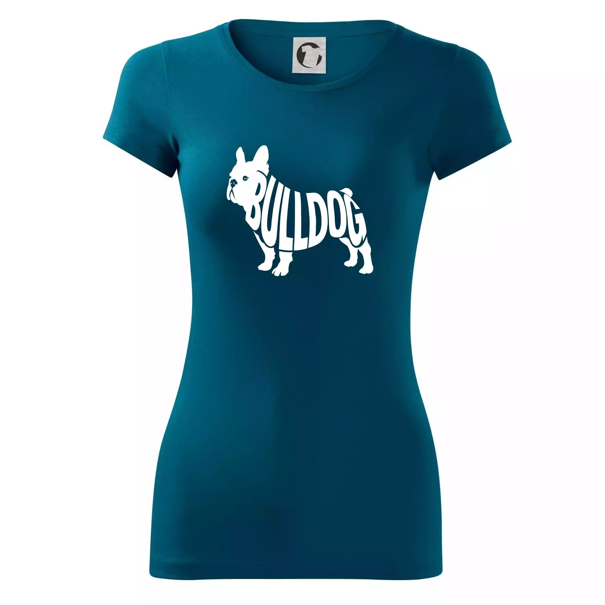 Bulldog  nápis v těle