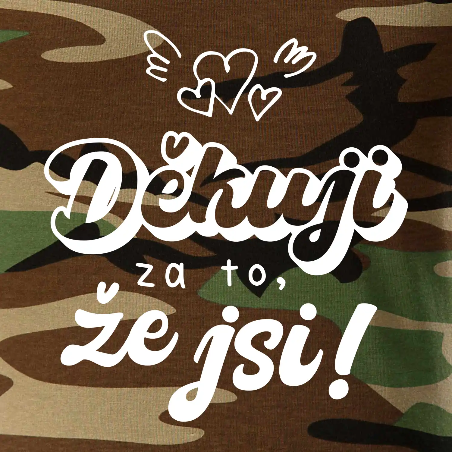 Psací děkuji za to, že jsi