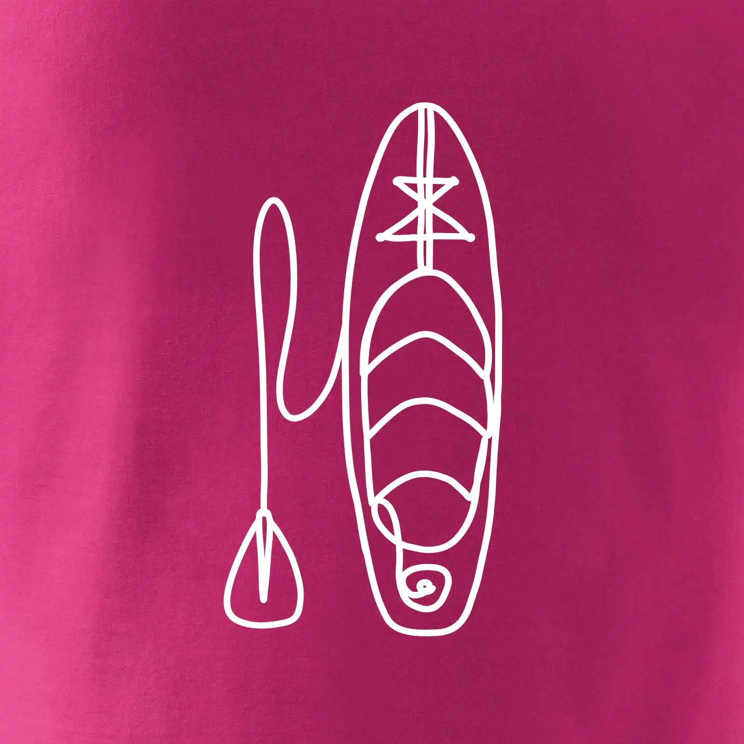 Paddleboard jedním tahem