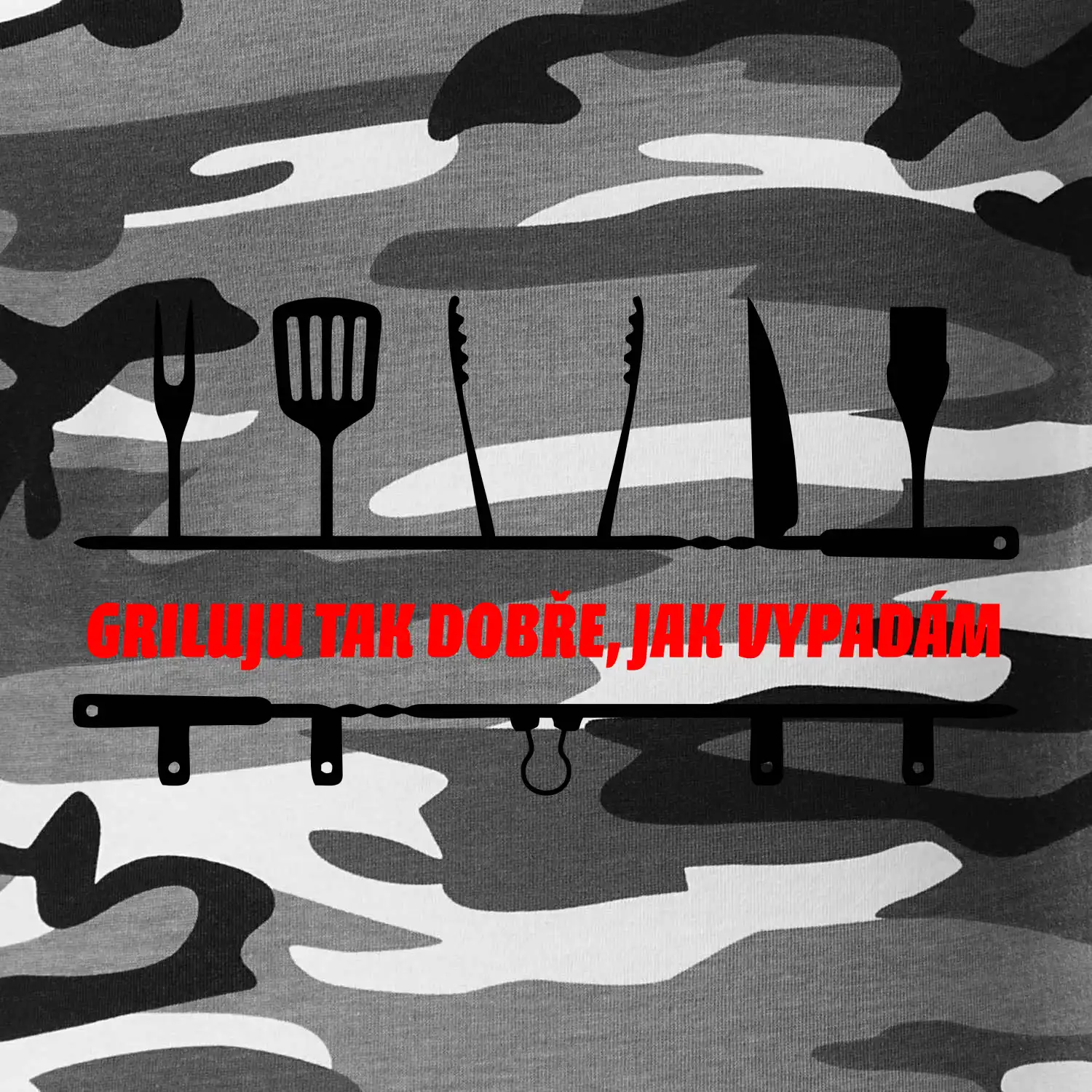 Griluju tak dobře, jak vypadám