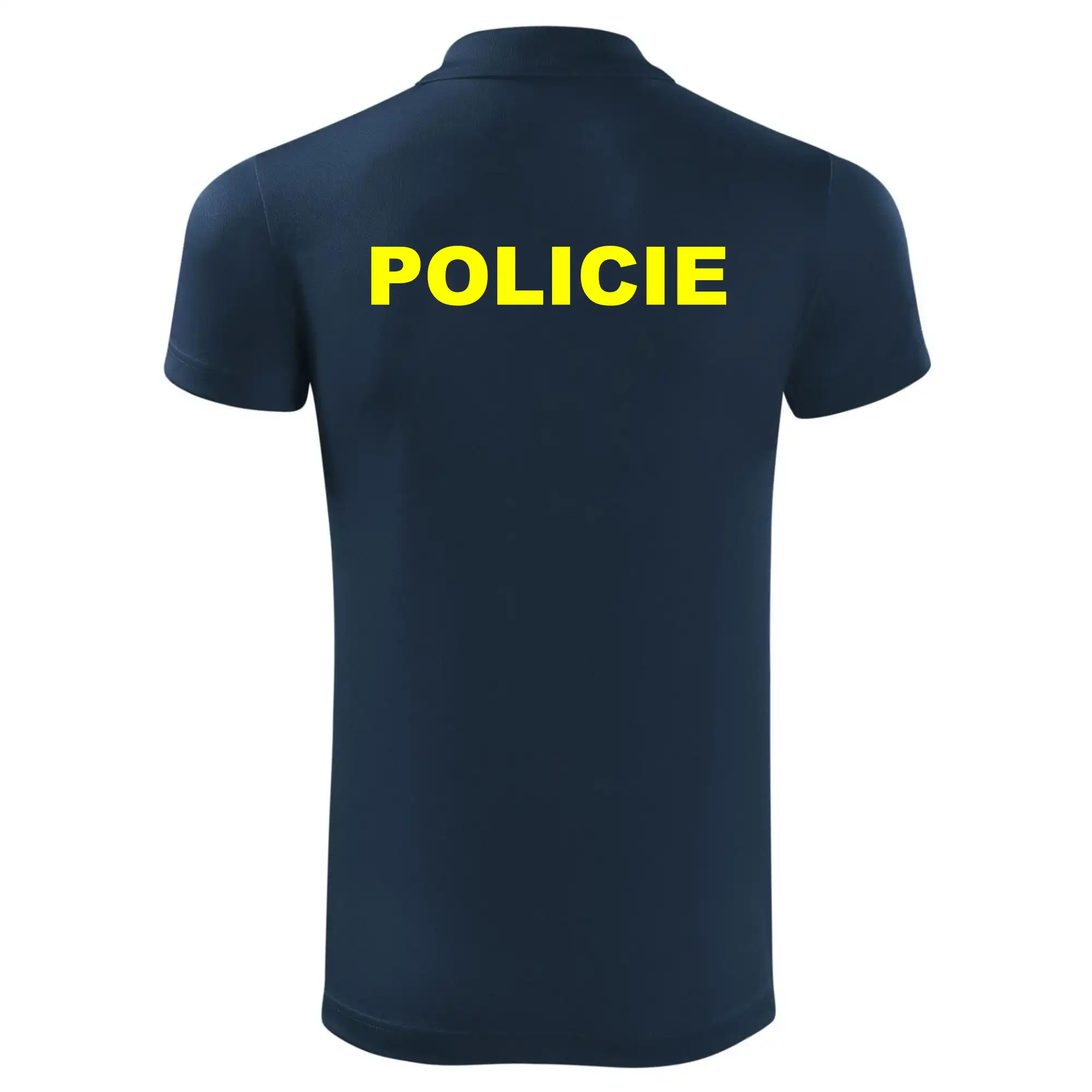 Policie Nápis žlutý