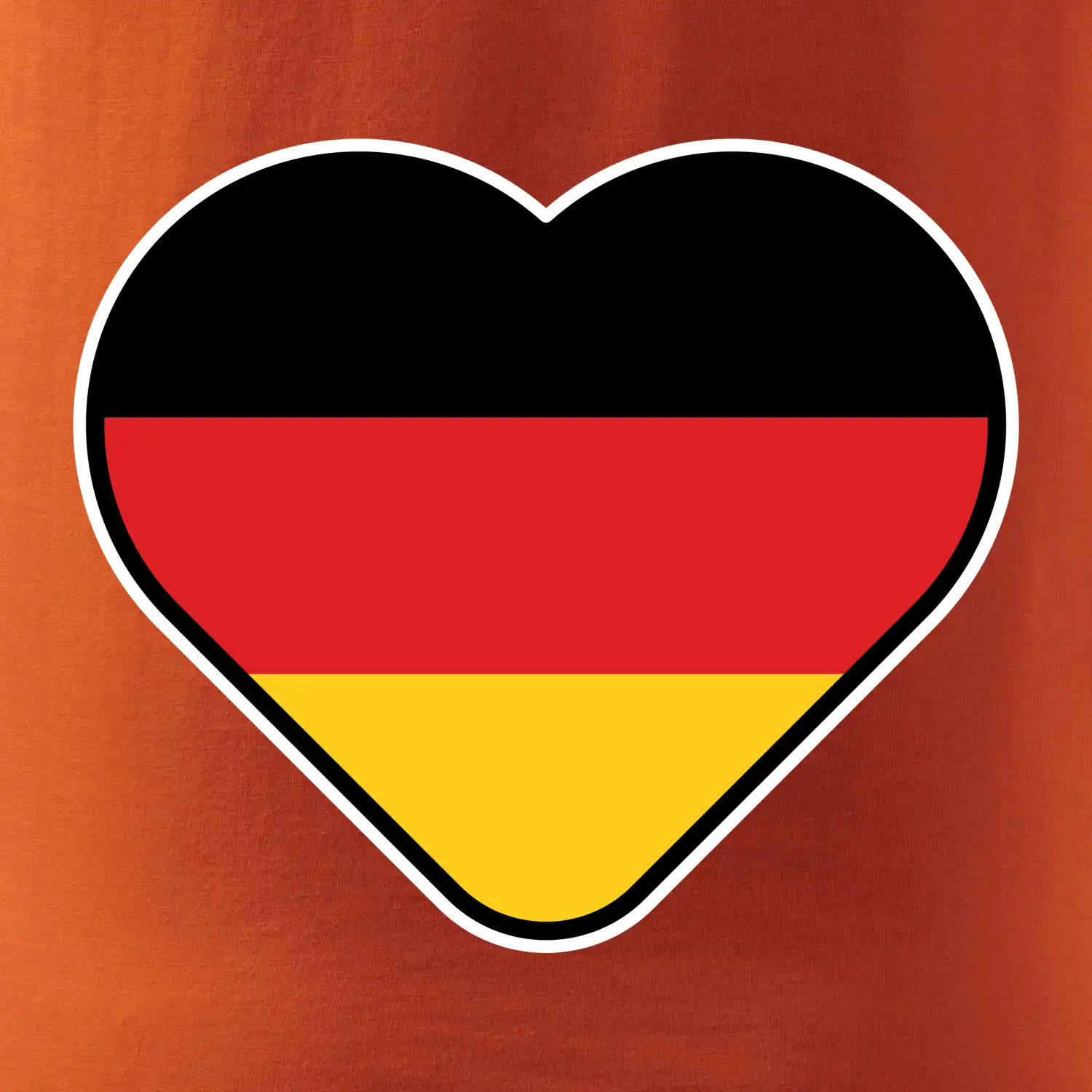 Germany love velké - Německá vlajka