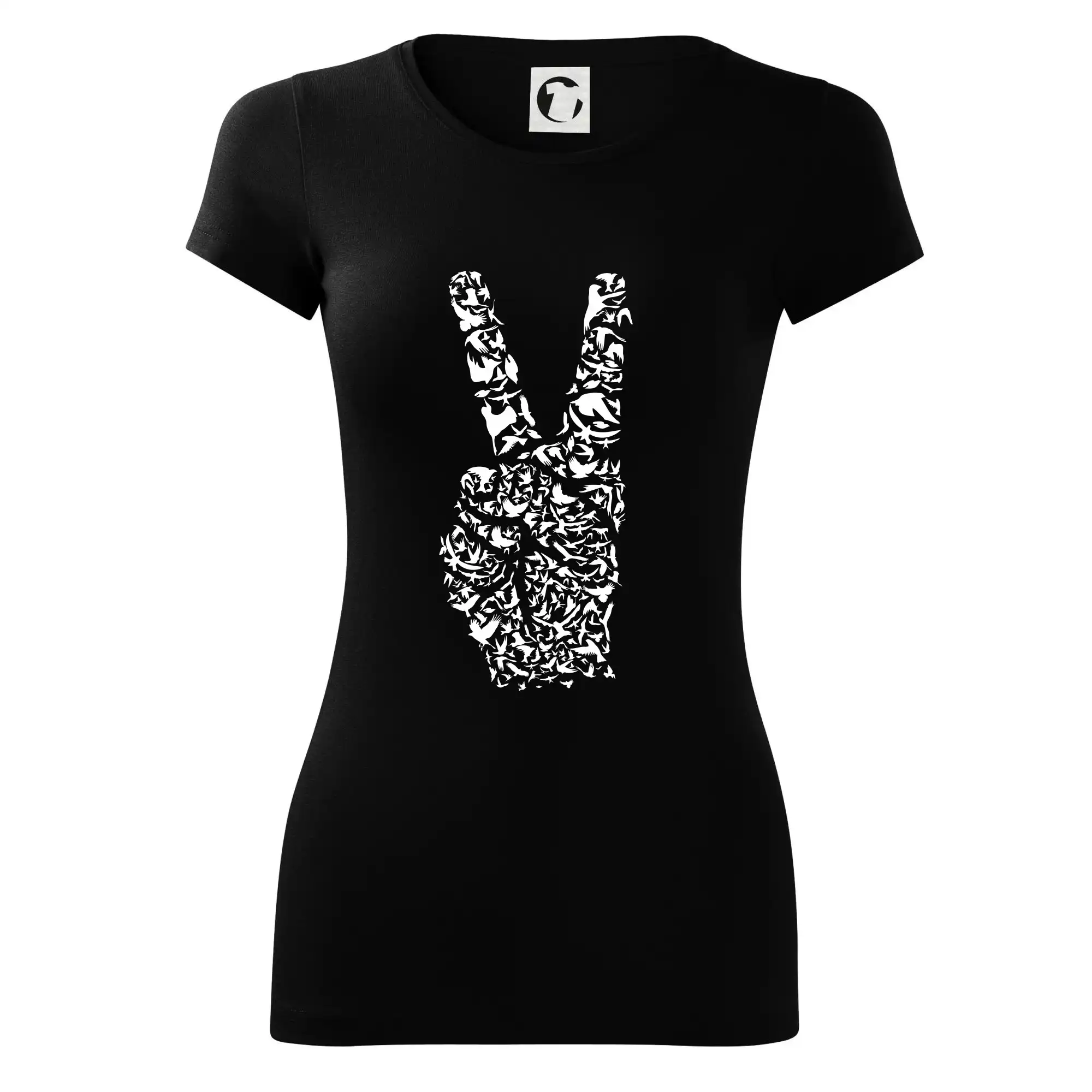 Peace symbol two fingers