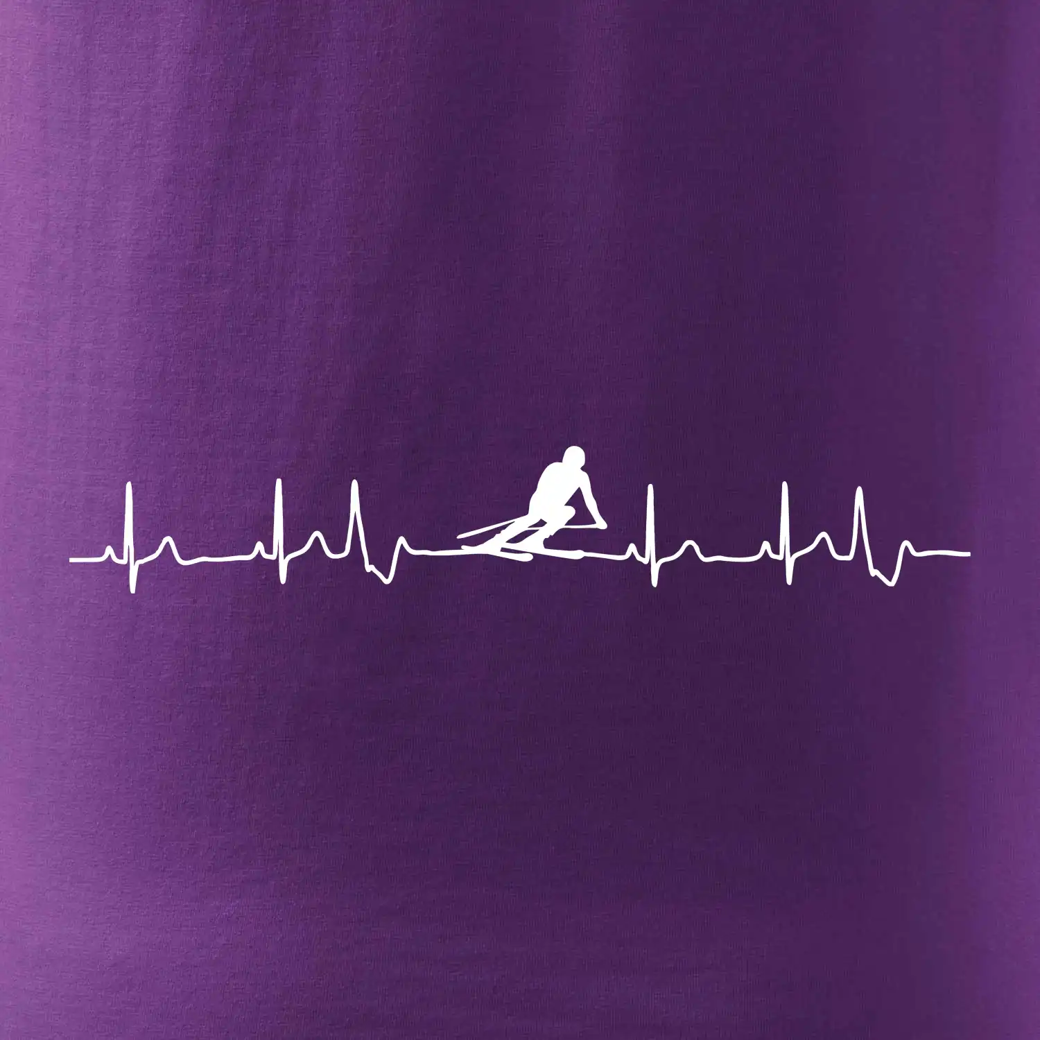 Lyžař EKG