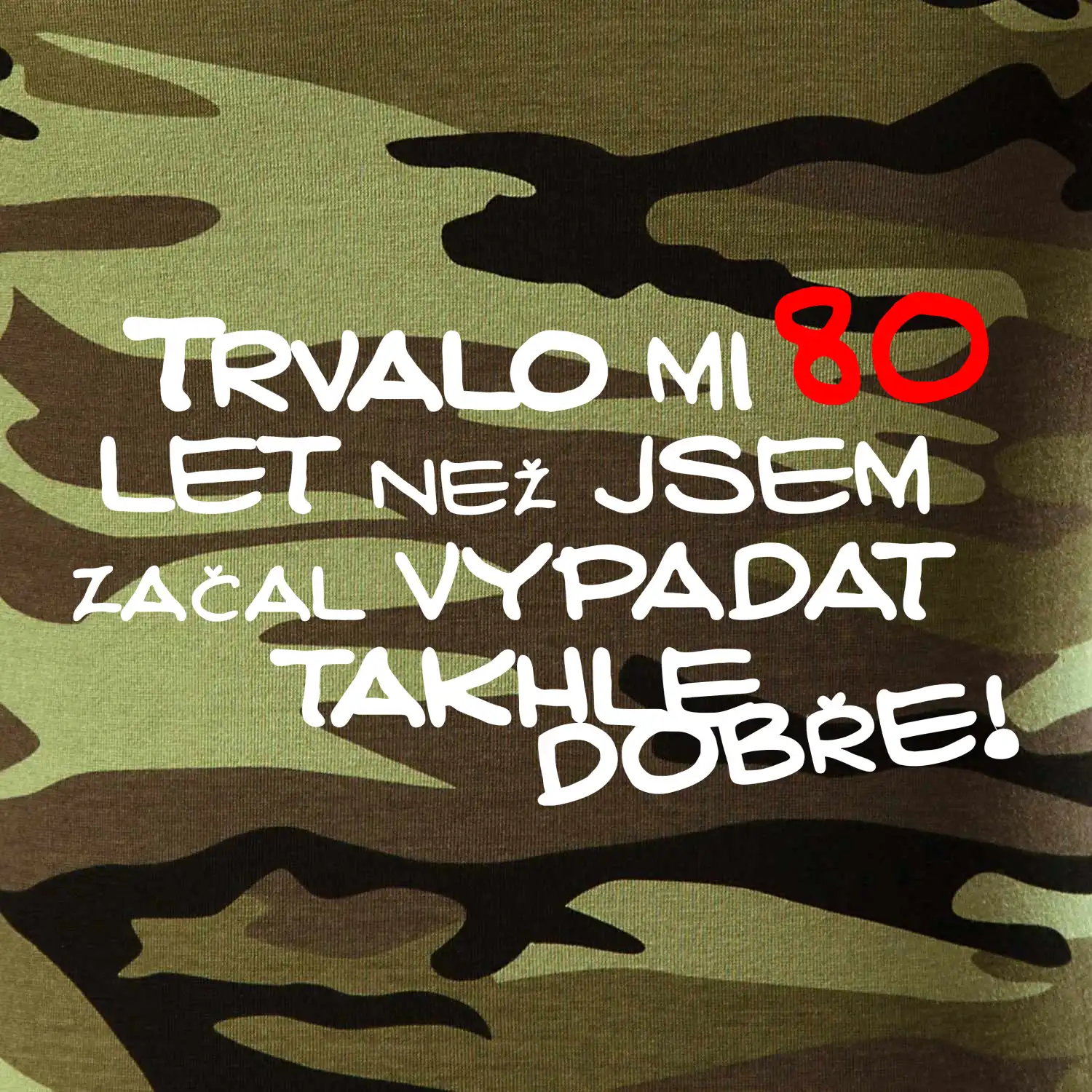 Trvalo mi 80 let než jsem začal vypadat takhle dobře