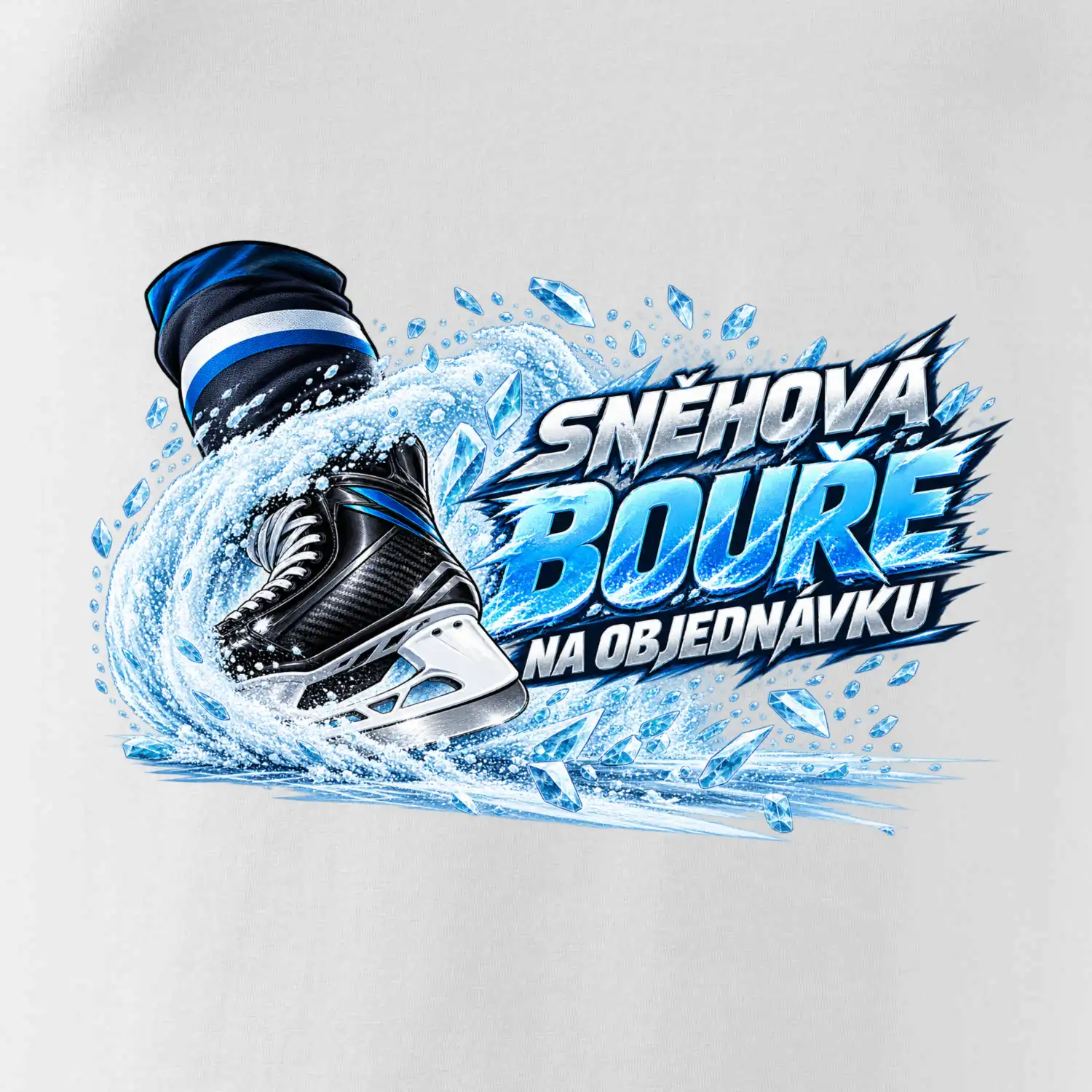 Hokejová sněhová bouře