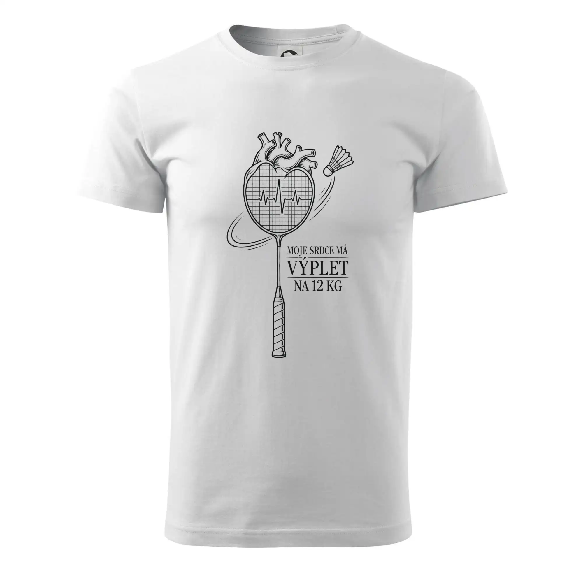 Badminton srdce s výpletem
