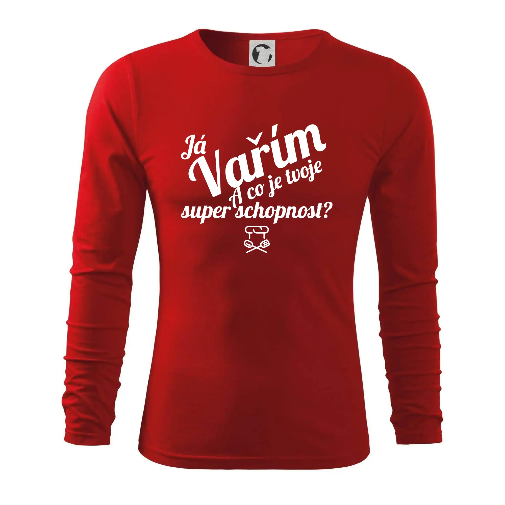 Já vařím - tvoje superschopnost? šikmý nápis