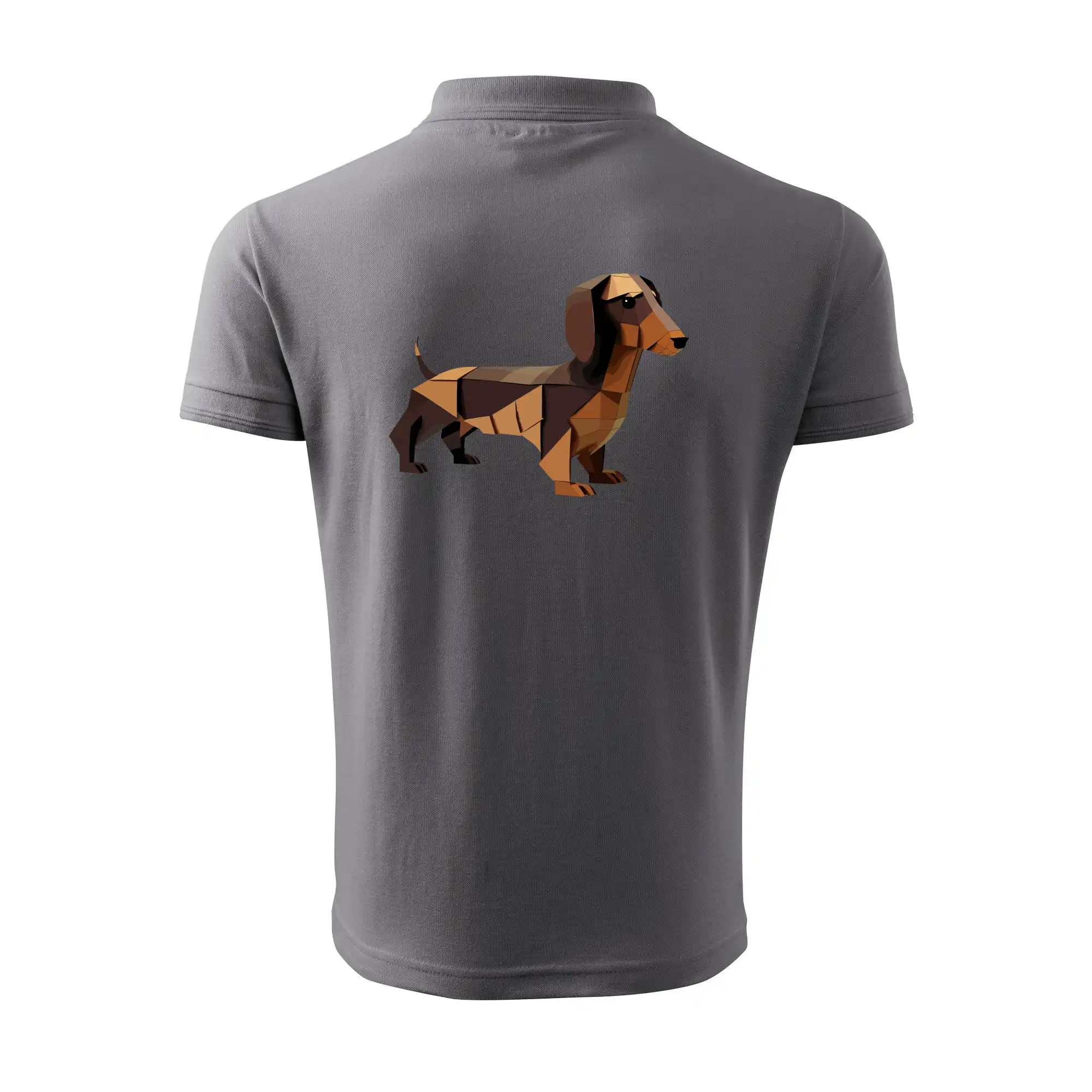 Jezevčík - slepený z papíru