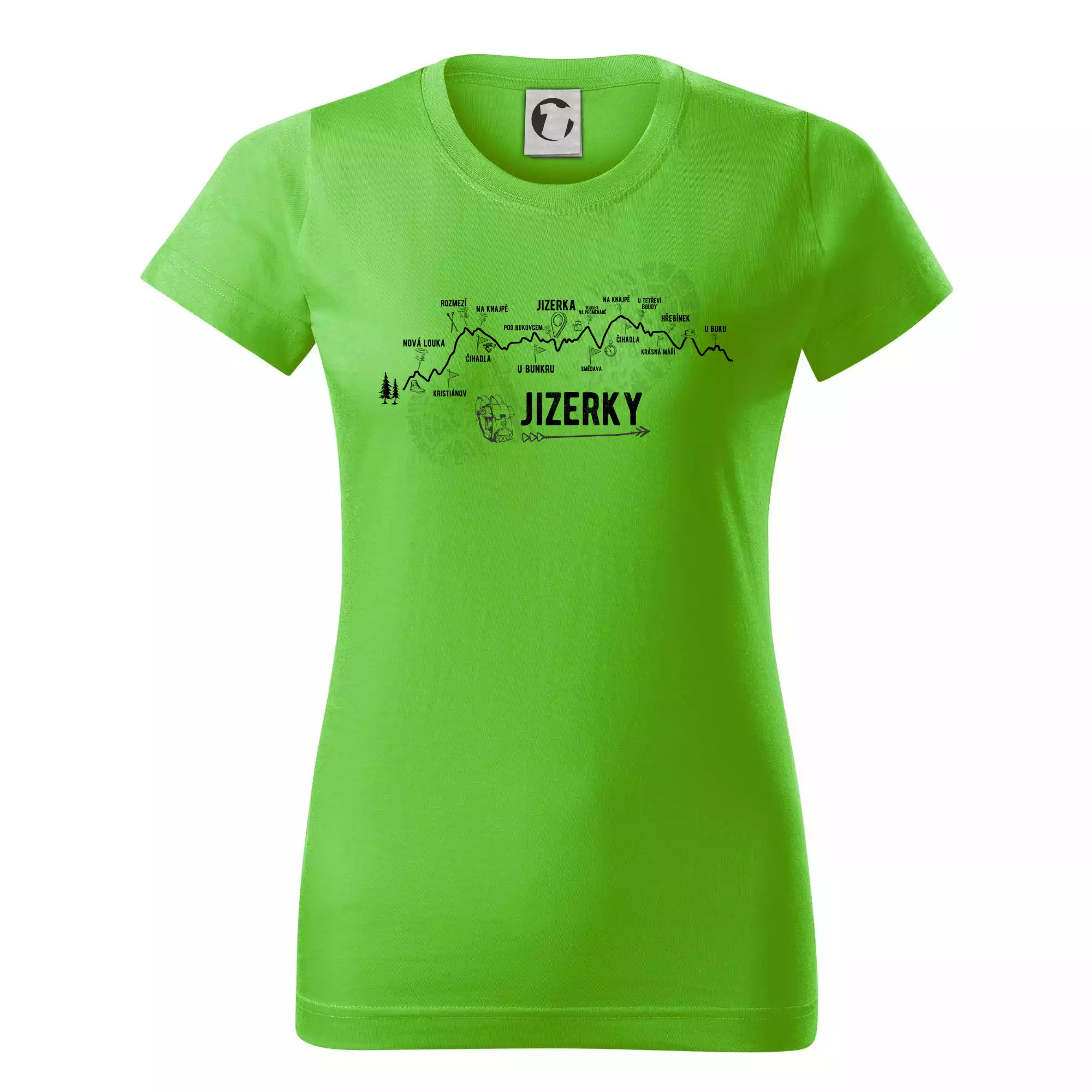Profil Jizerské hory Profil Jizerské hory