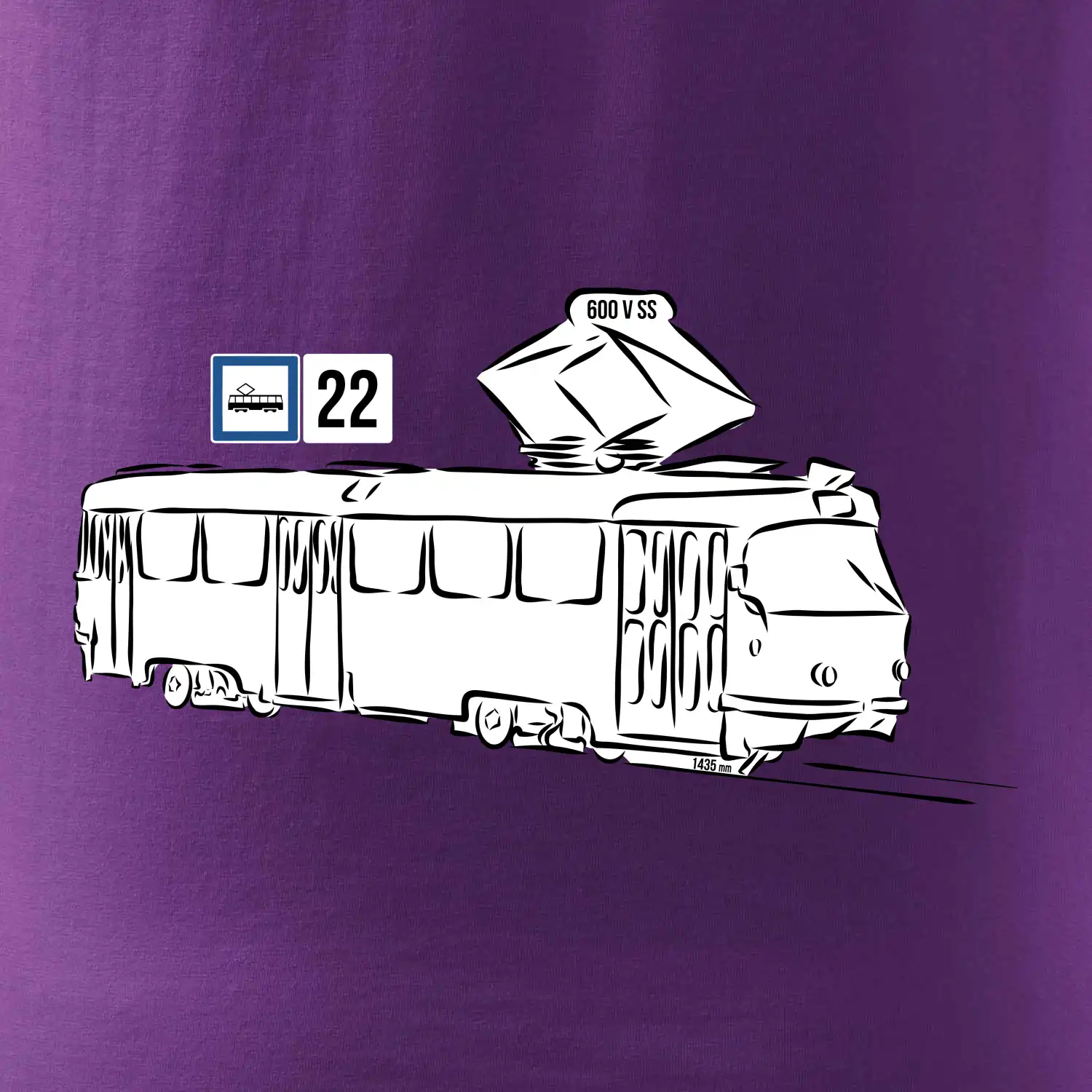Tramvaj číslo 22