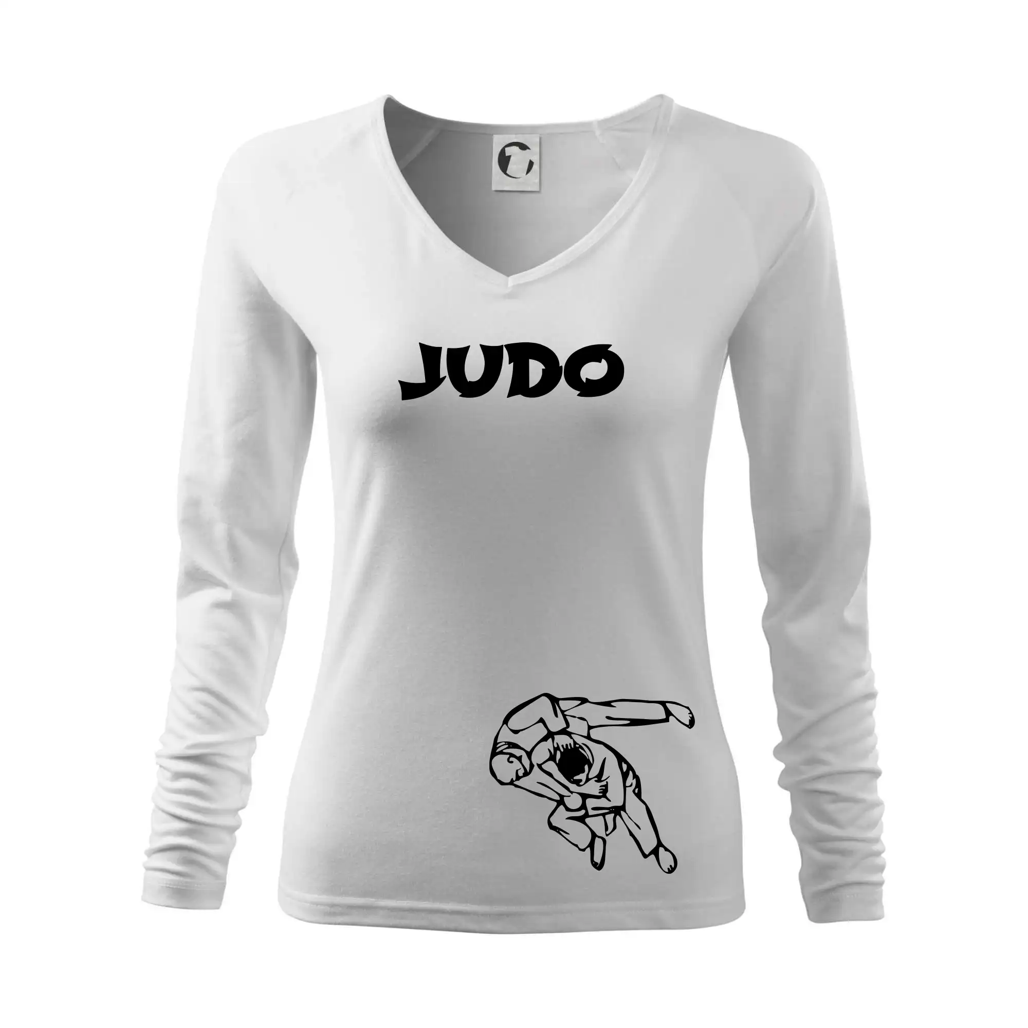 Judo nápis + postavy