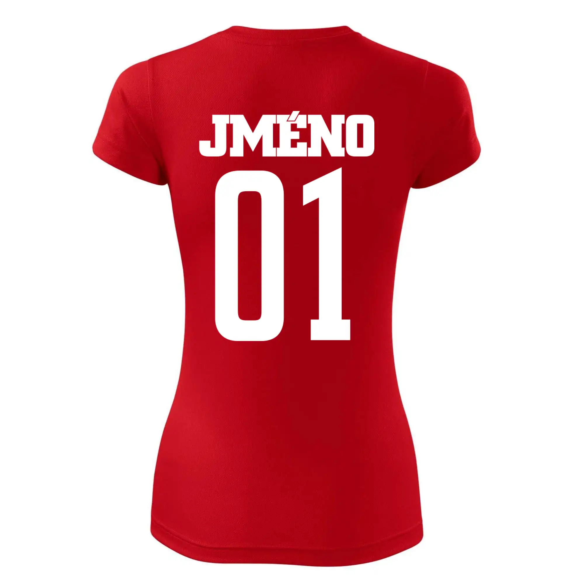 Fotbalový dres - vlastní jméno a číslo