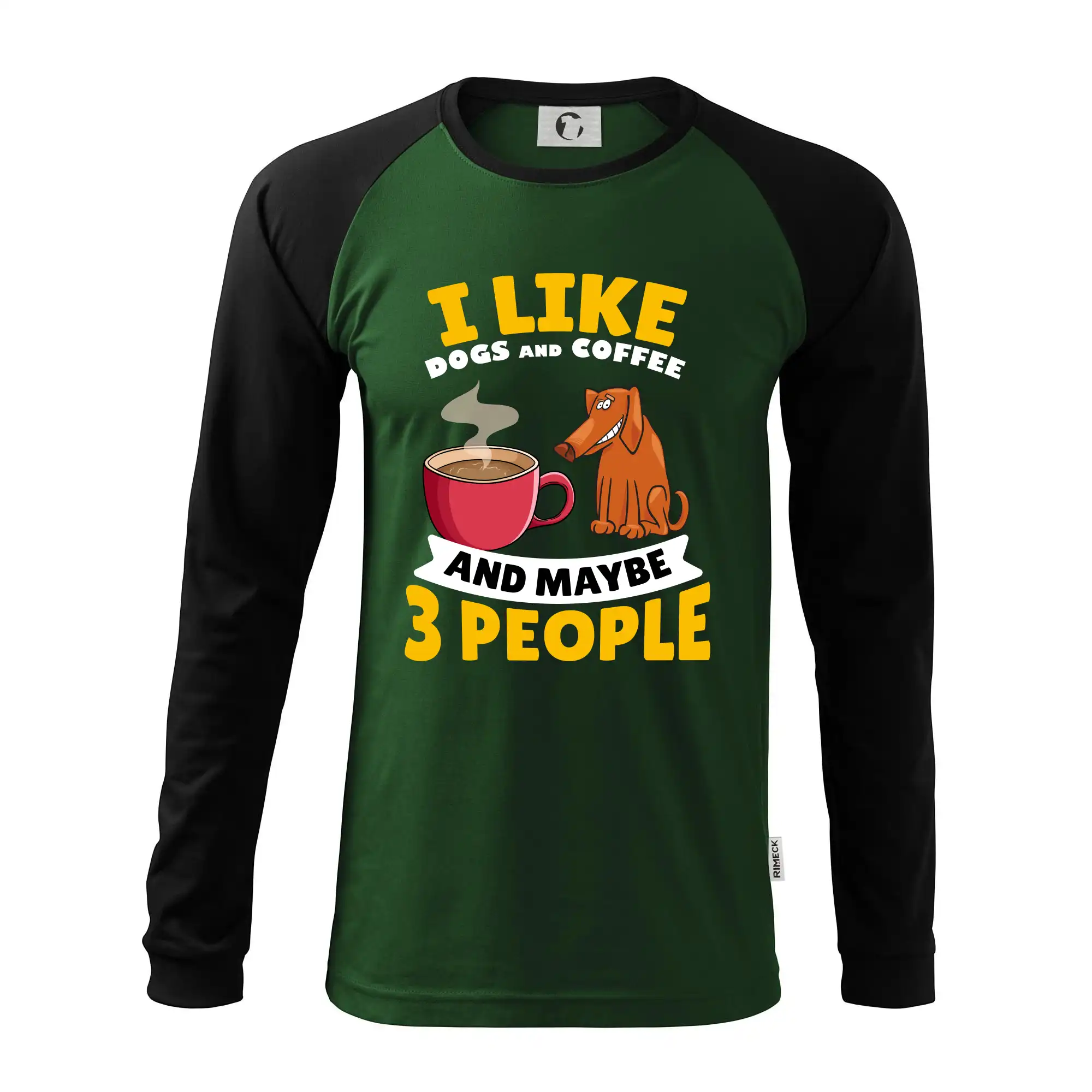 I like dogs and coffee and maybe 3 people