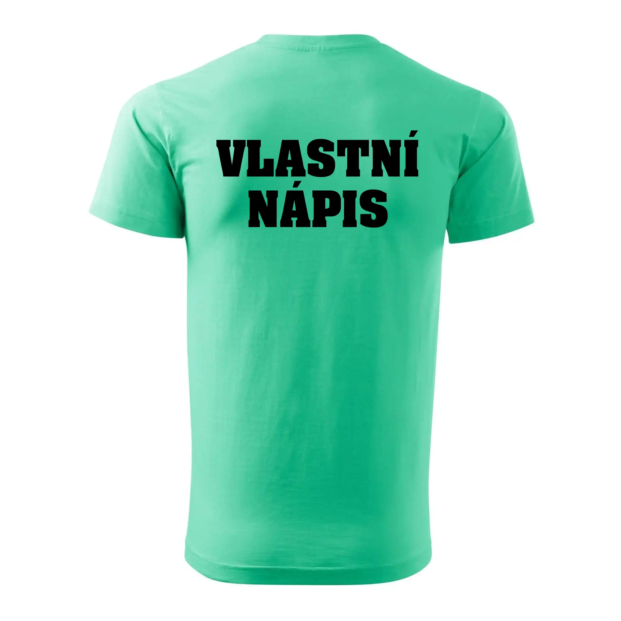 Hvězda života - vlastní nápis vpředu a vzadu