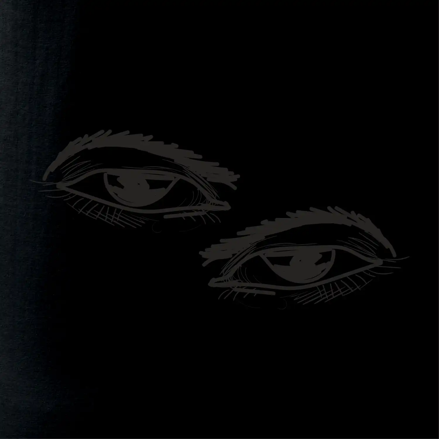 Párovy motiv - oko přimhouřené