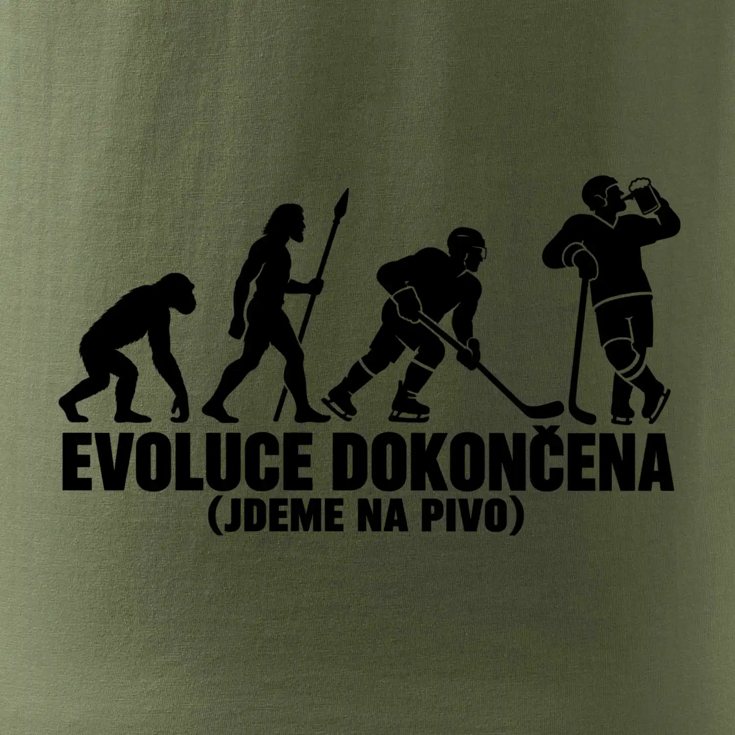 Hokejová evoluce jdeme na pivo